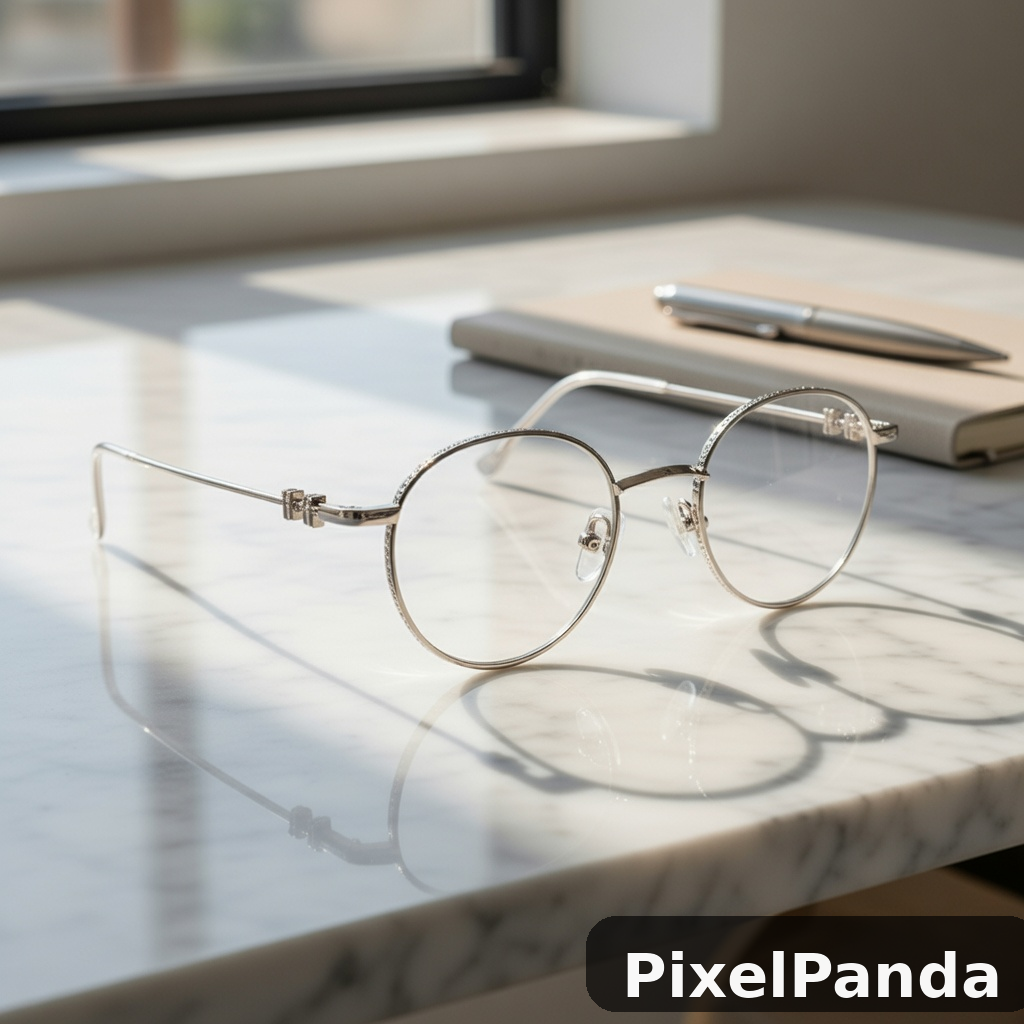 Minimalist Desk — Made with PixelPanda