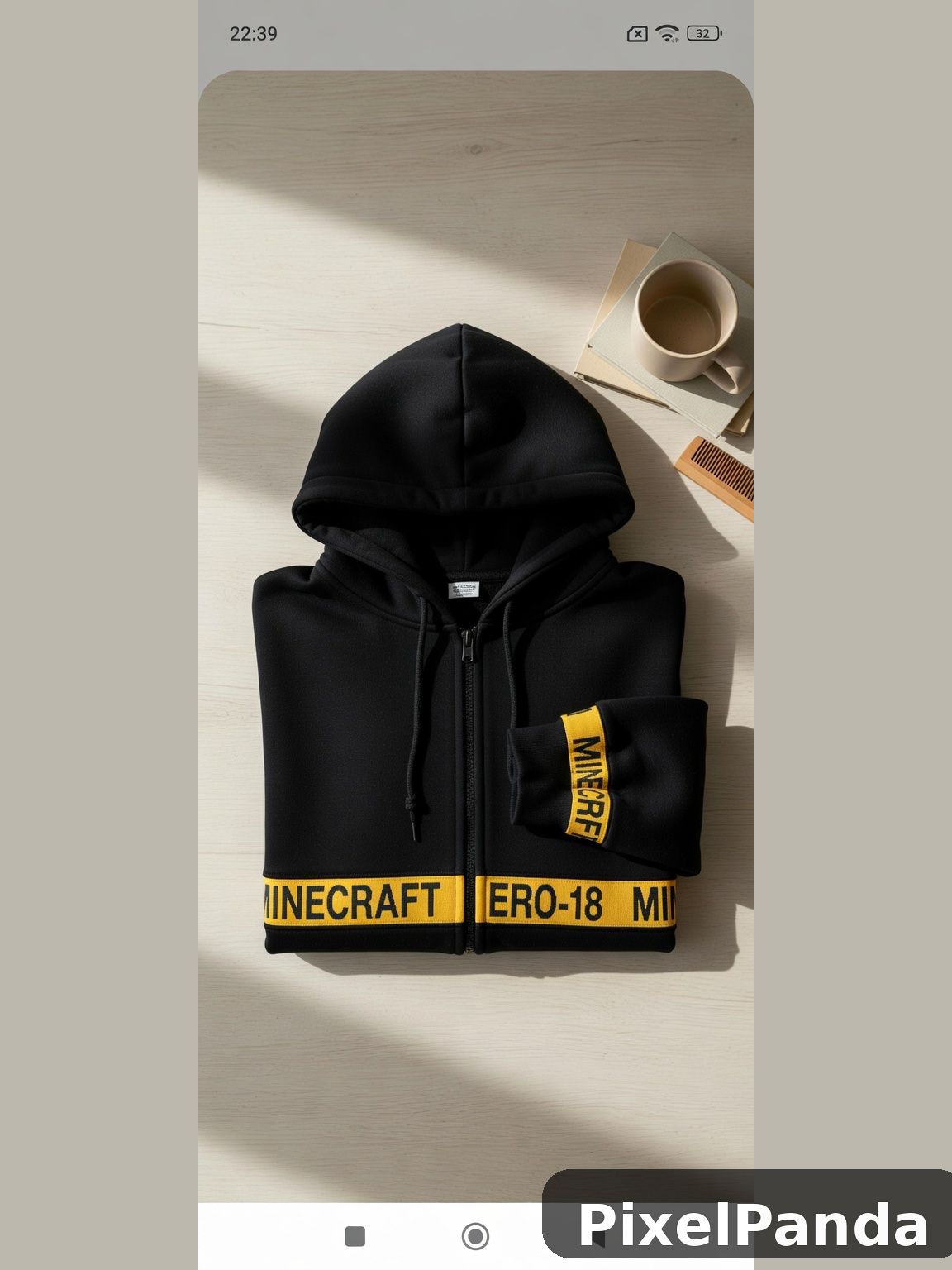 Minimalist Flat Lay — Made with PixelPanda