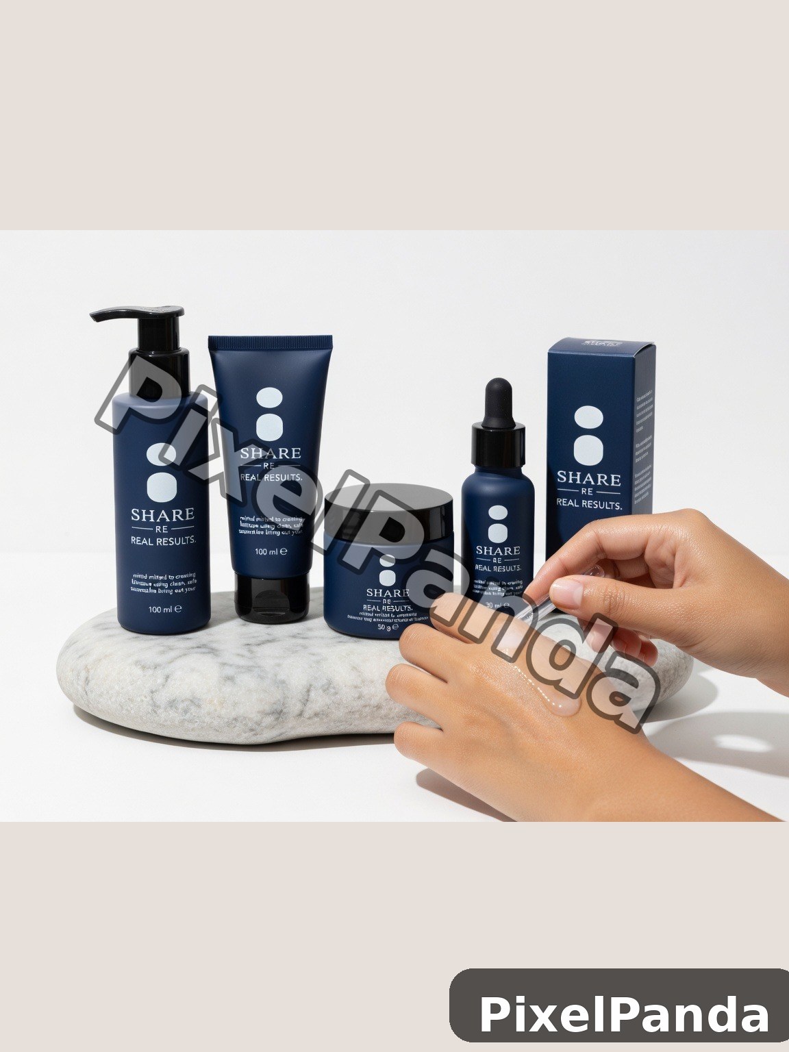 Skincare Routine In-Use — Made with PixelPanda