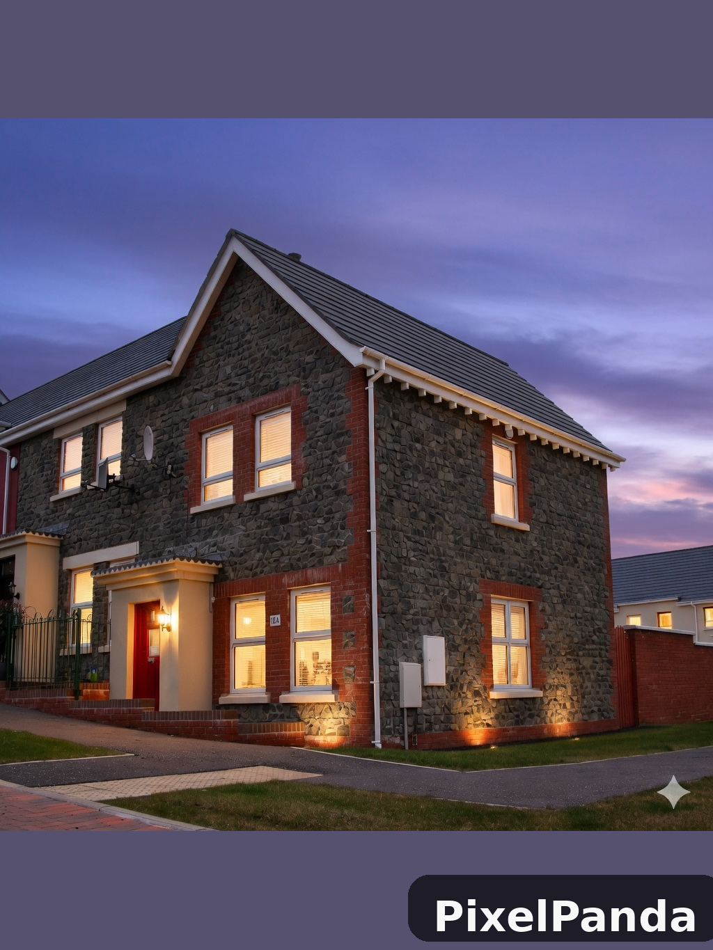 Twilight Exterior — Made with PixelPanda