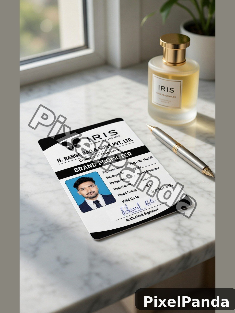 Desk Workspace — Made with PixelPanda