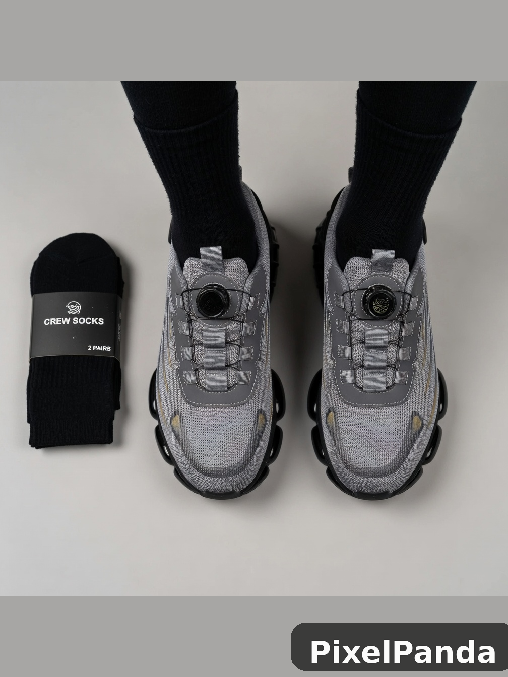 Paired with Socks — Made with PixelPanda
