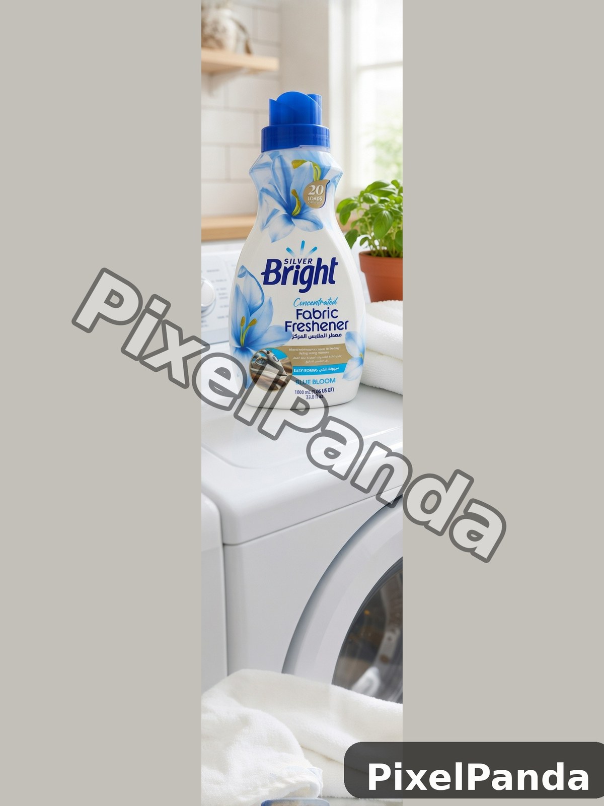 Morning Laundry Routine — Made with PixelPanda