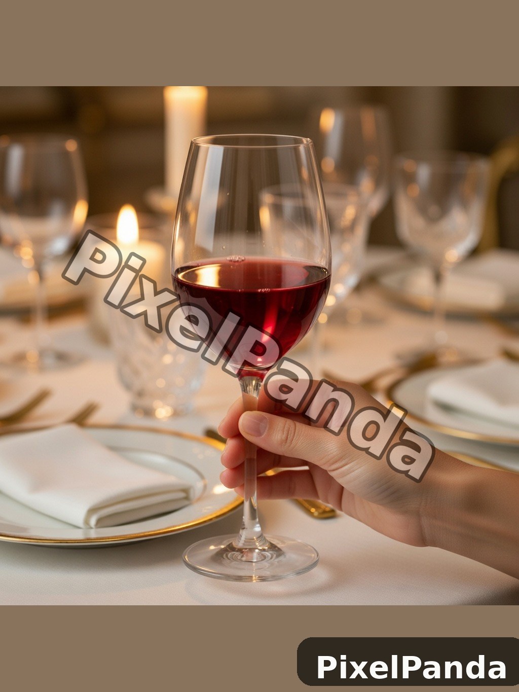 Dinner Table Setting — Made with PixelPanda