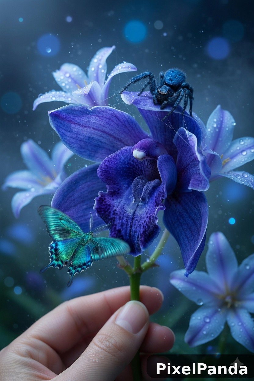 Midnight Garden — Made with PixelPanda