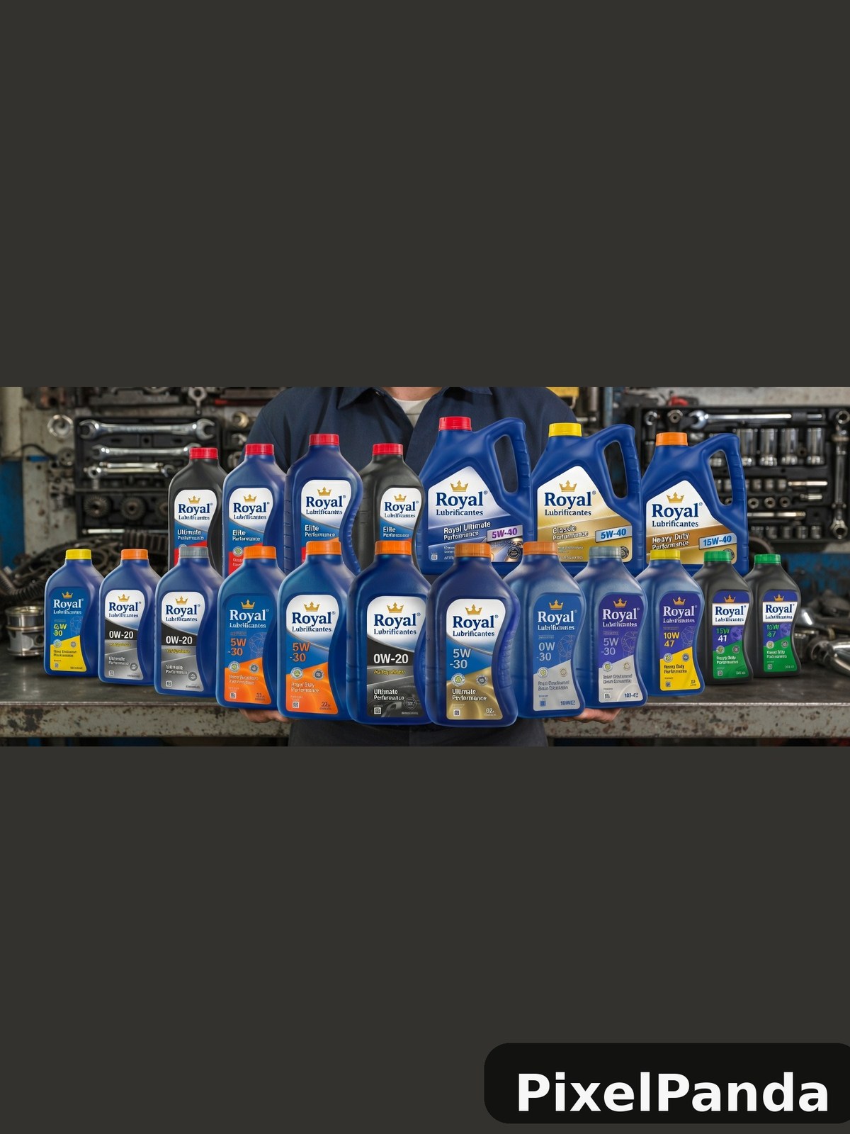 Mechanic's Workbench — Made with PixelPanda