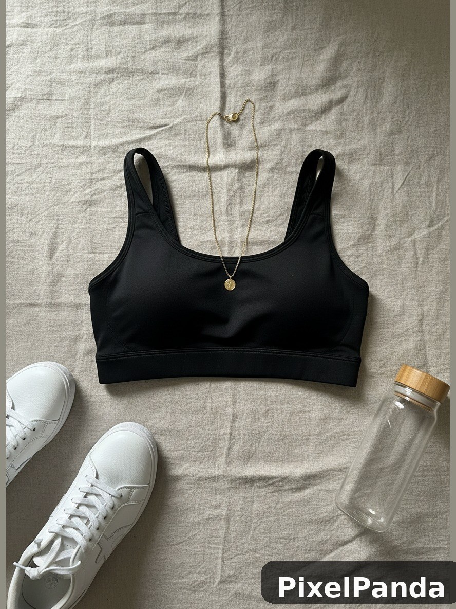 Minimalist Flat Lay — Made with PixelPanda