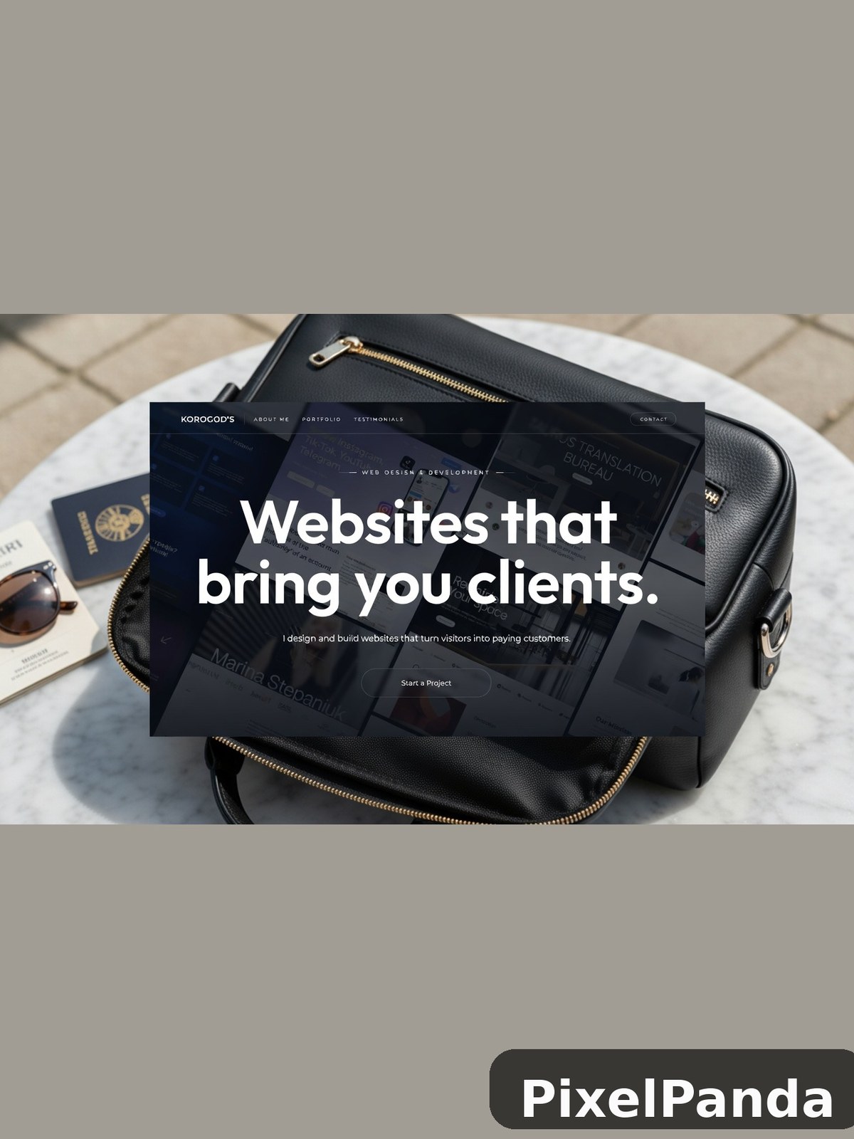 Travel Adventure — Made with PixelPanda