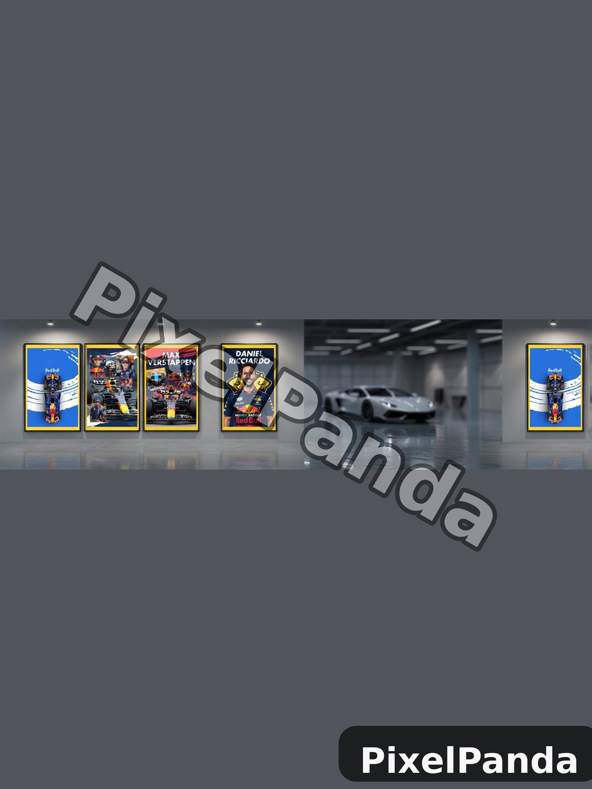 Commercial Showroom — Made with PixelPanda
