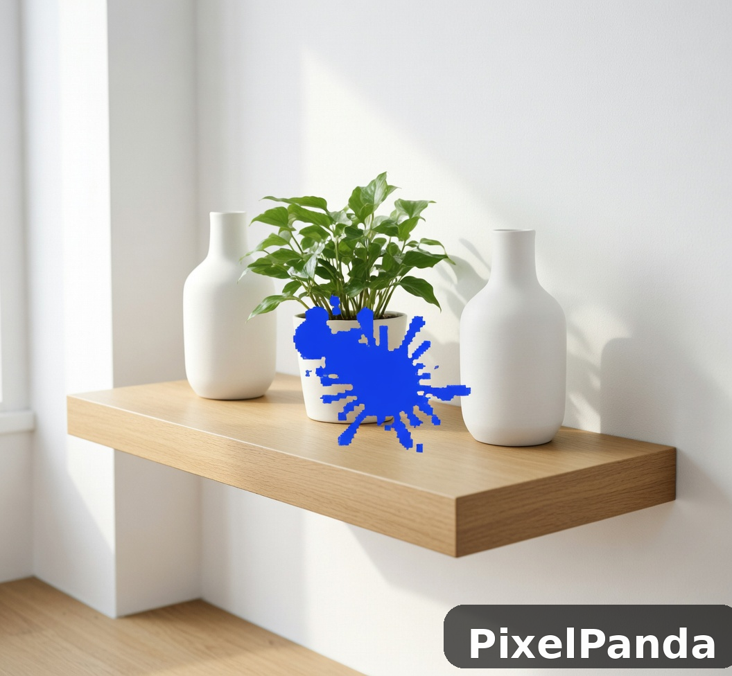 Scandinavian Shelf — Made with PixelPanda