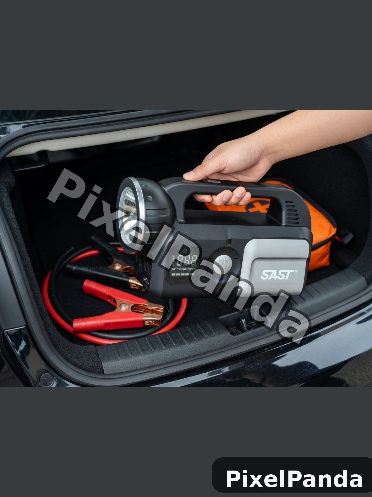 Car Trunk Ready — Made with PixelPanda