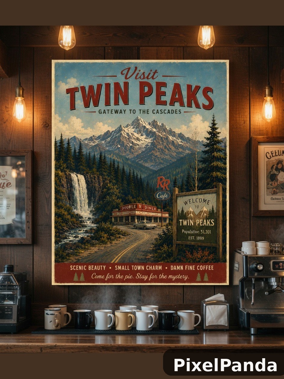 Cozy Coffee Nook — Made with PixelPanda