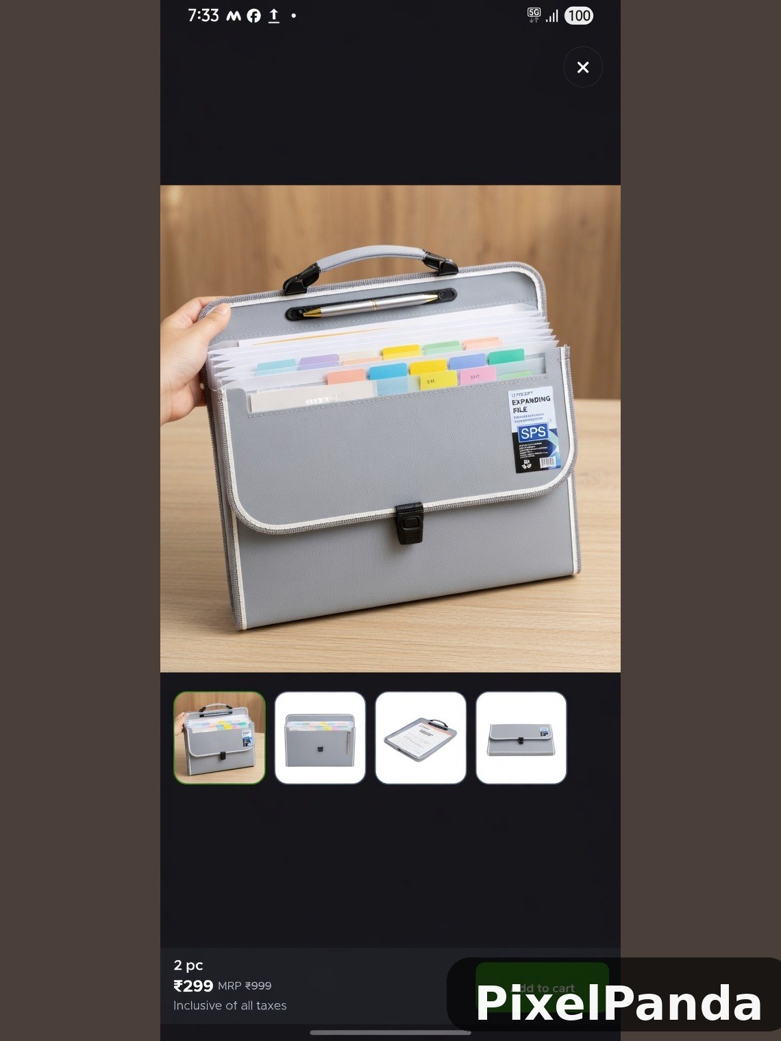 Open & Organized — Made with PixelPanda