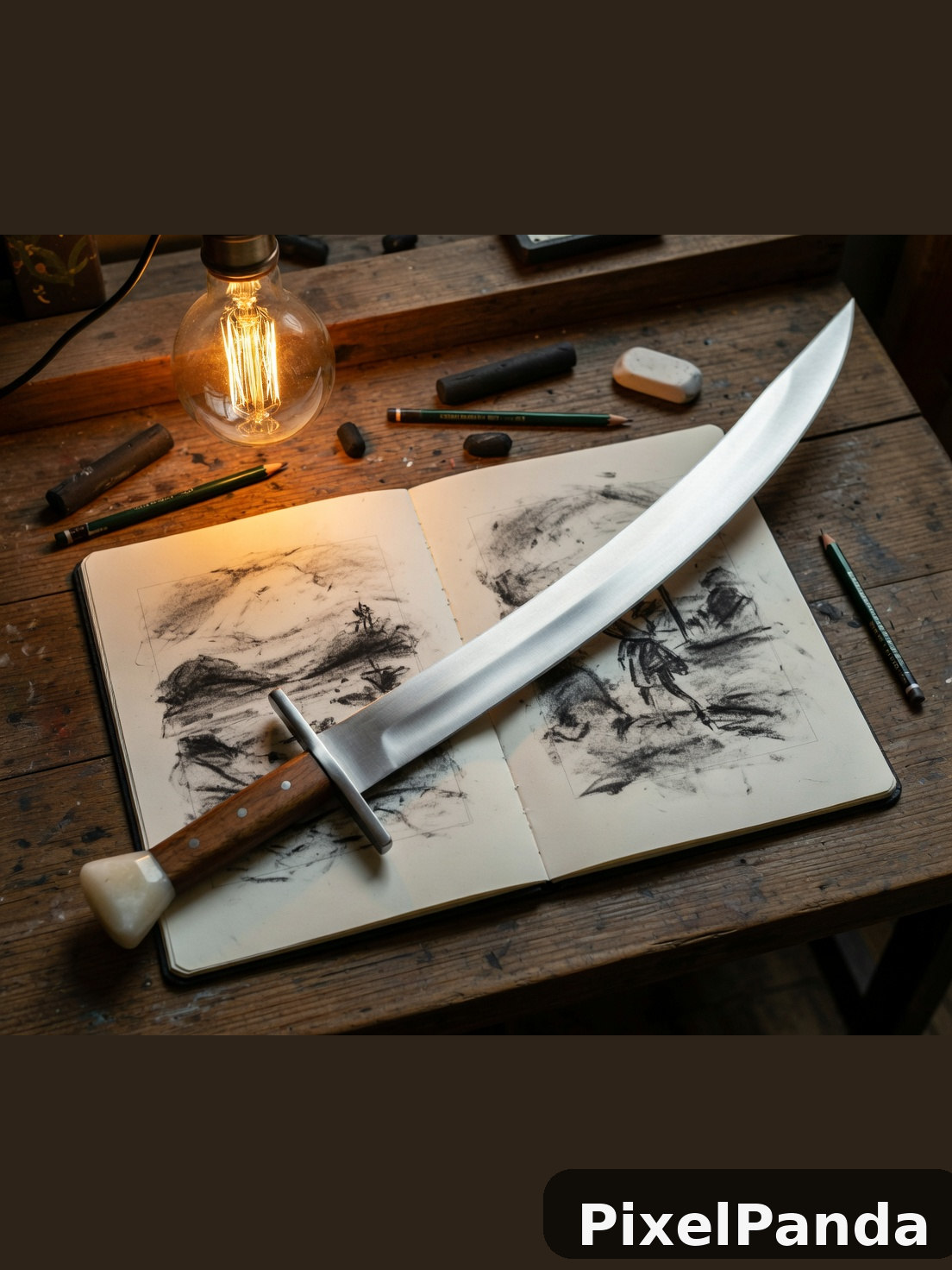 Creative Workspace — Made with PixelPanda