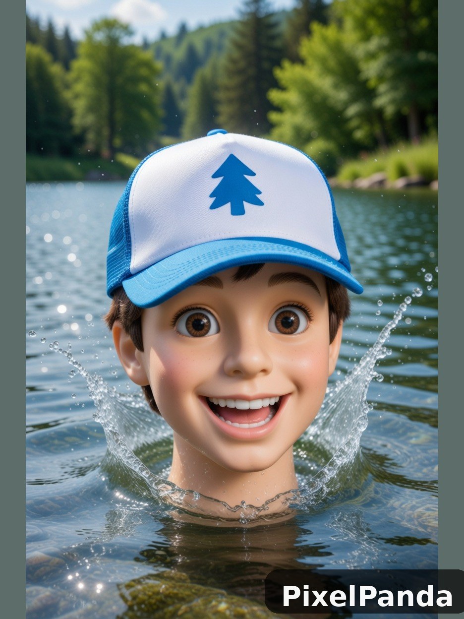 Lake Activity Shot — Made with PixelPanda