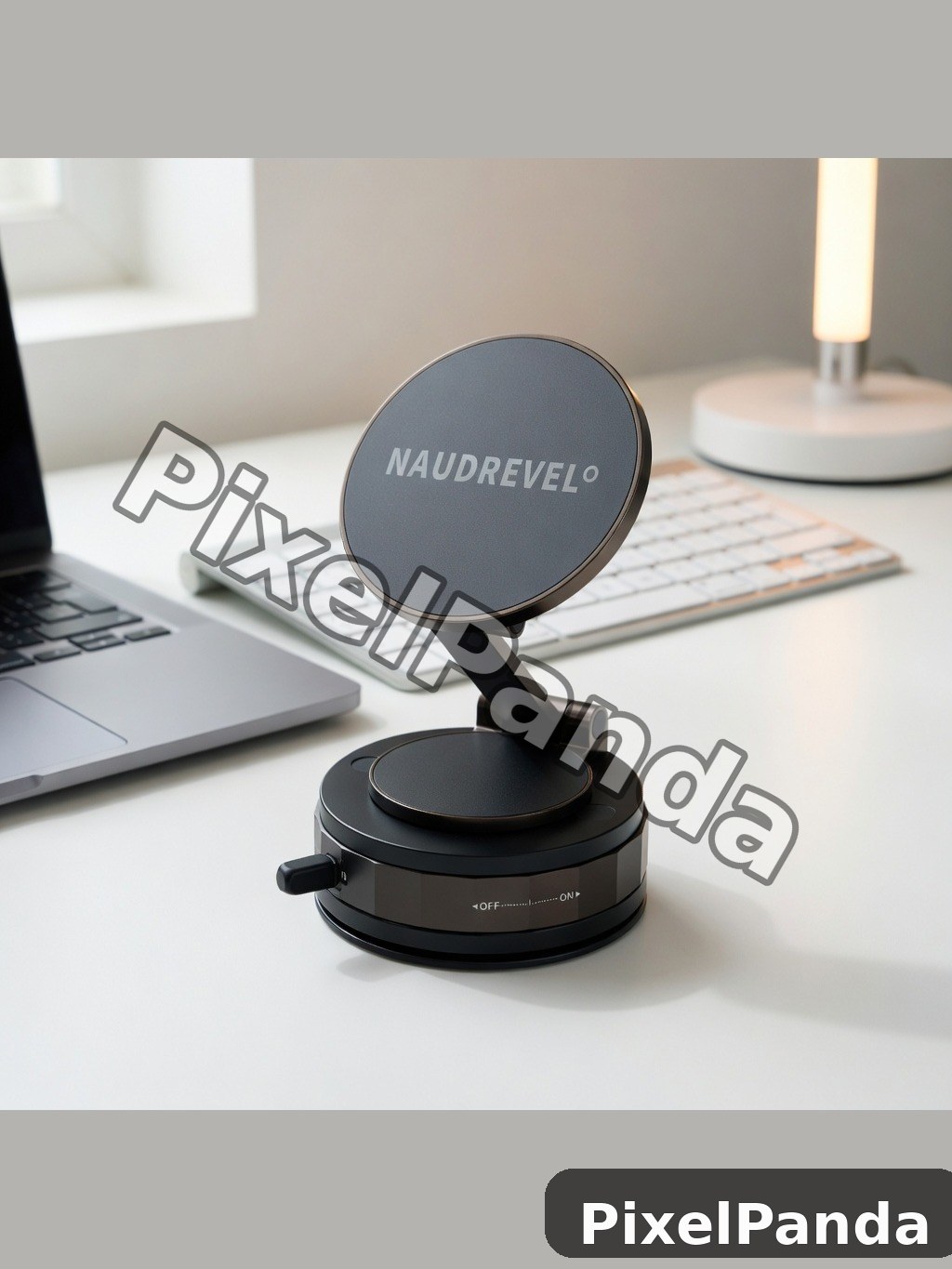 Desk Workspace — Made with PixelPanda