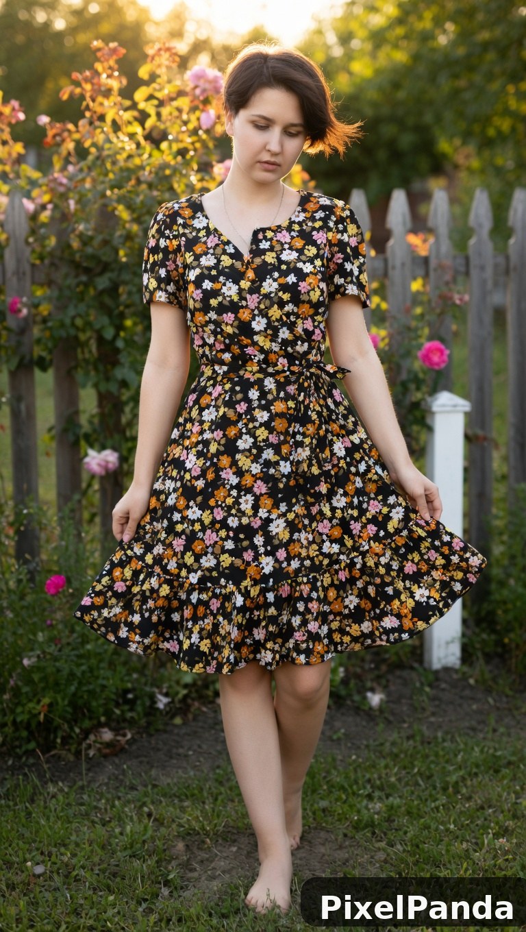 Vintage Garden Stroll — Made with PixelPanda