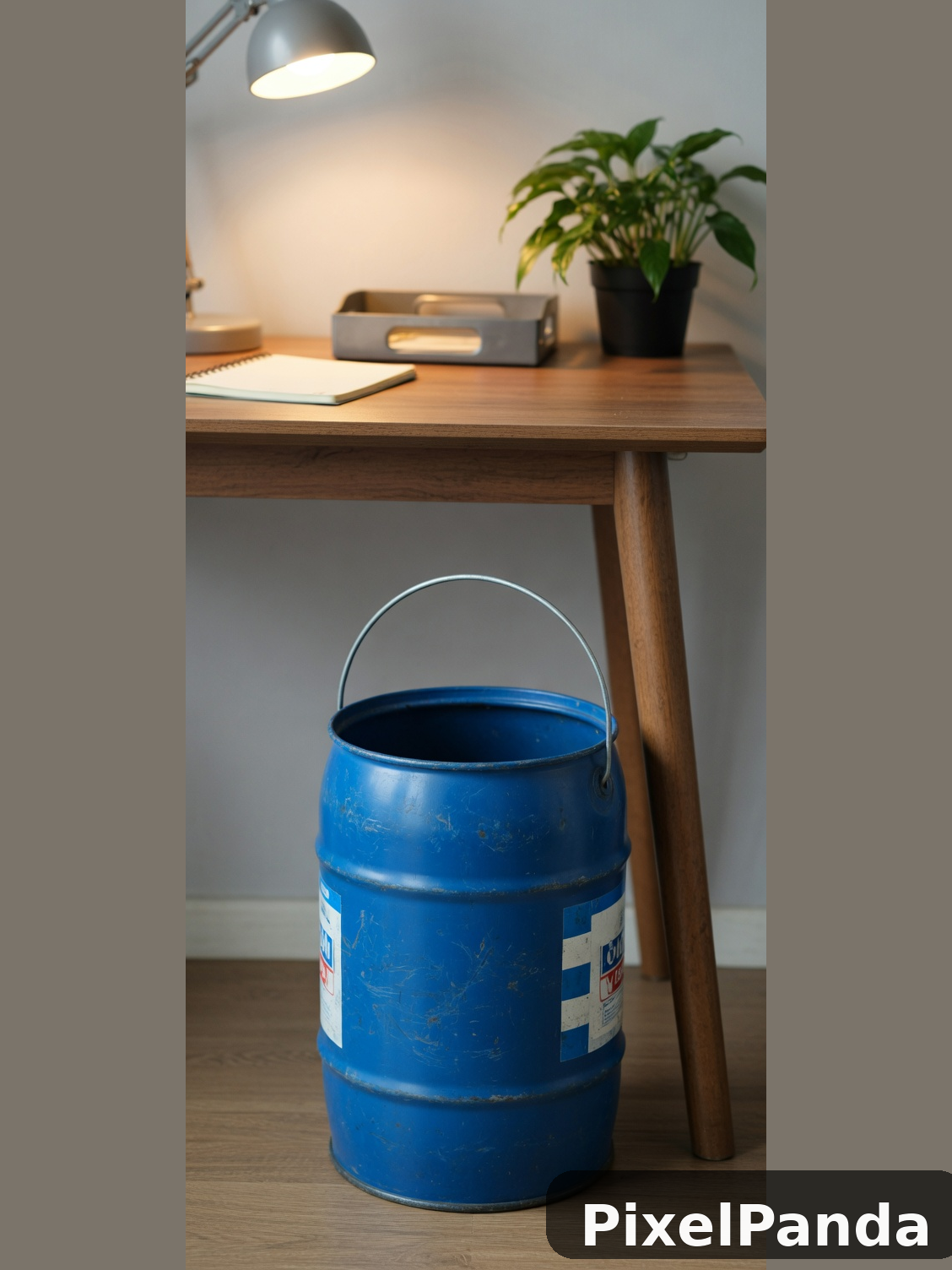 Modern Home Office — Made with PixelPanda