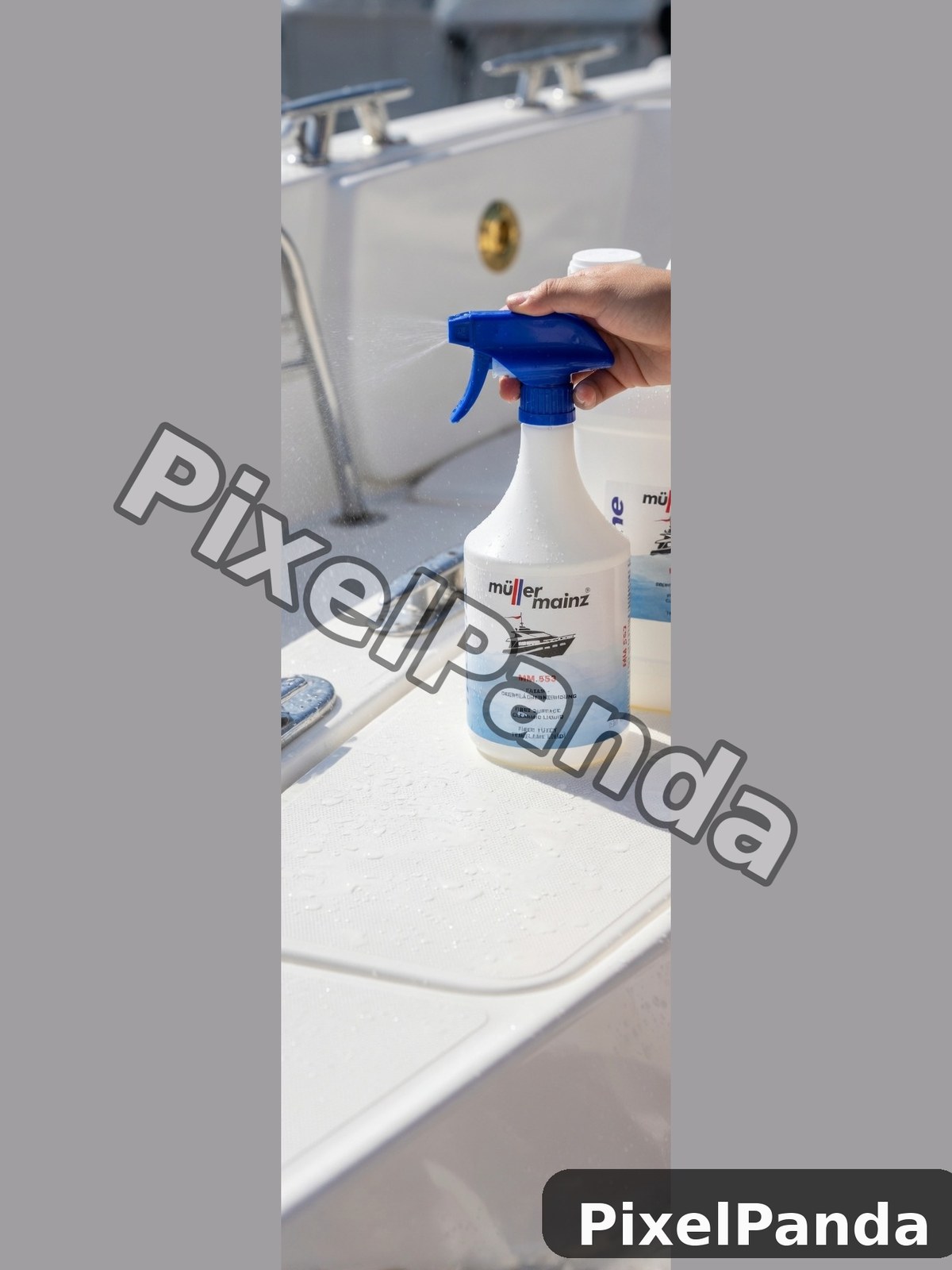 Yacht Deck Cleaning — Made with PixelPanda