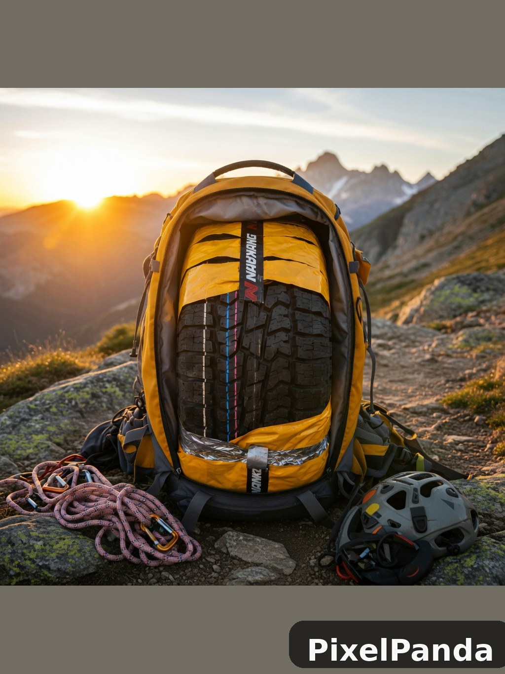 Hiking Trailhead — Made with PixelPanda