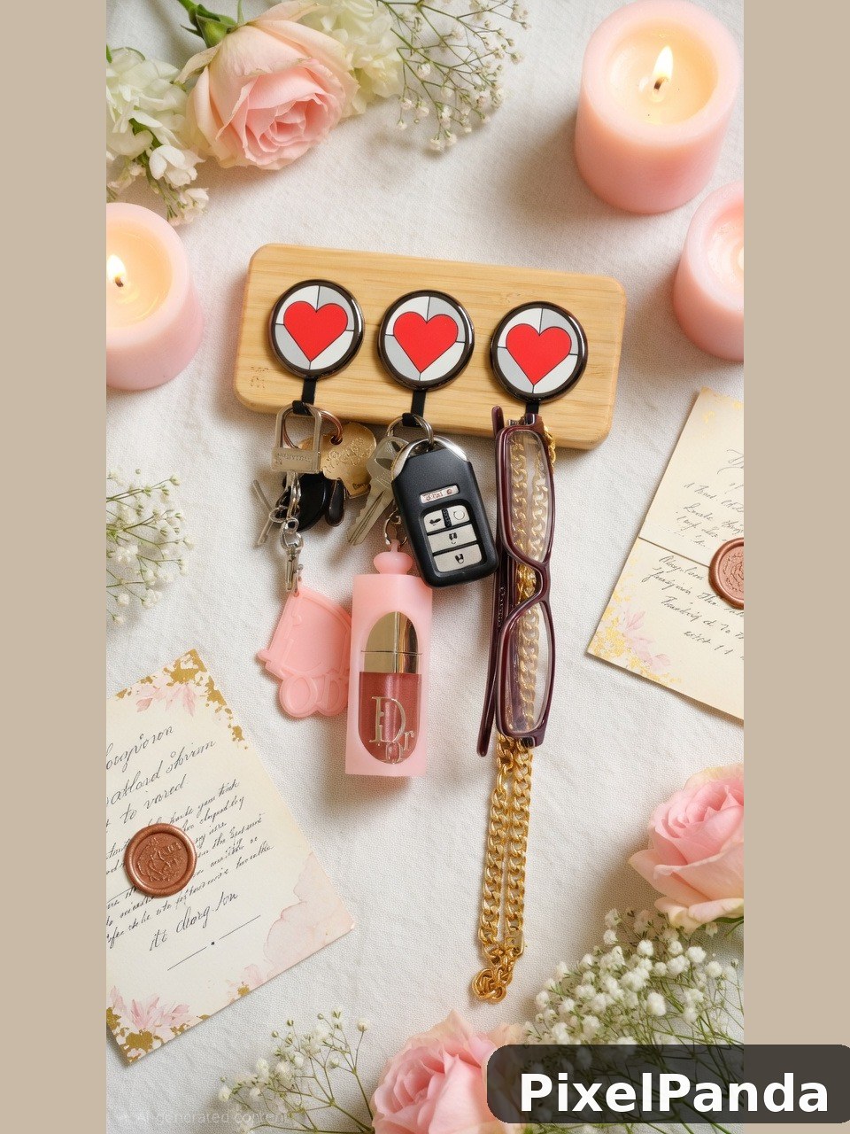 Romantic Gift Styling — Made with PixelPanda