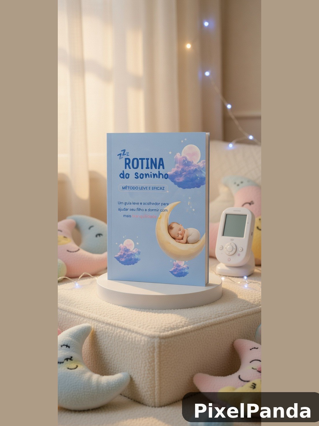 Nursery Bedside Display — Made with PixelPanda