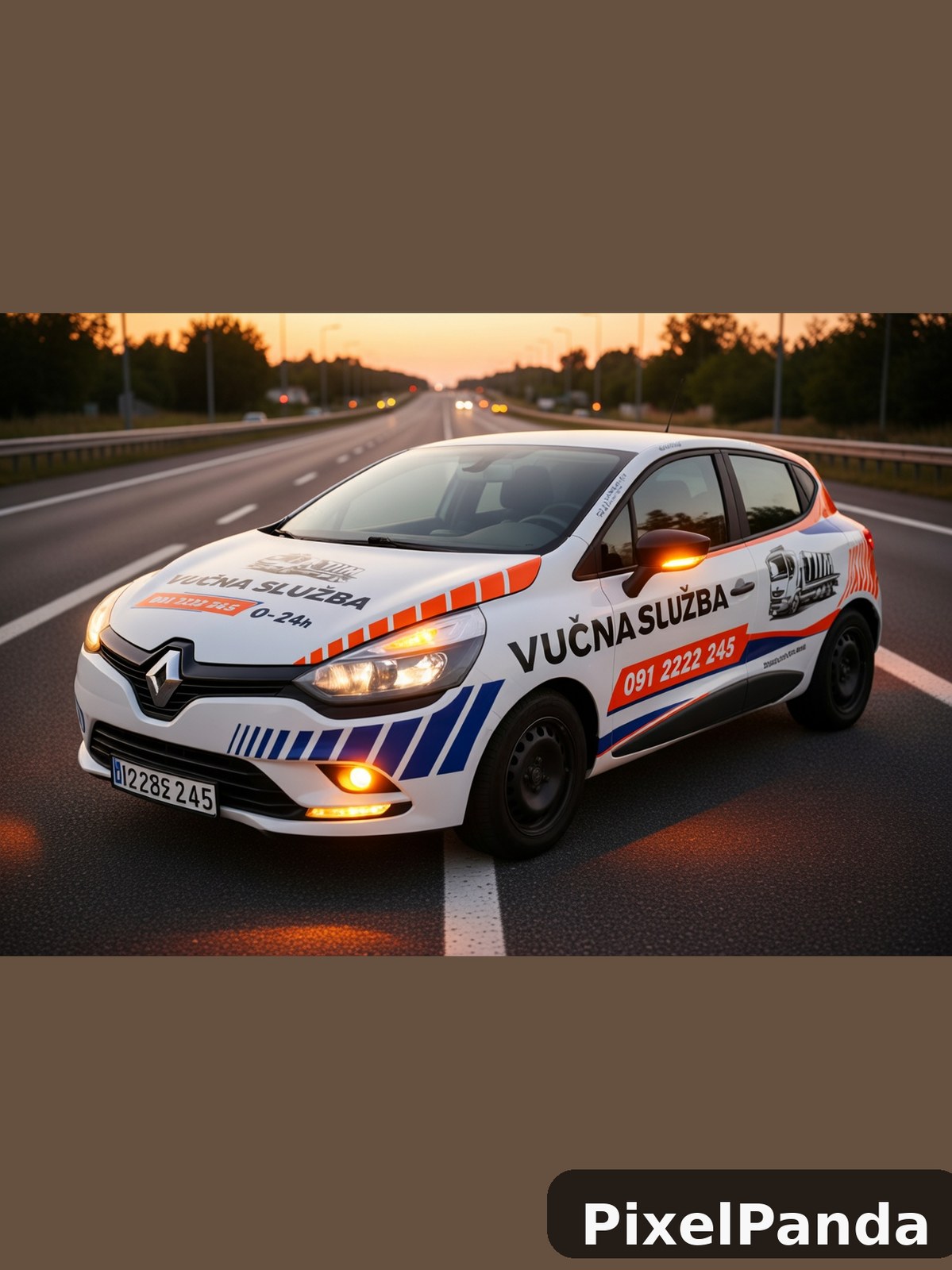 Highway Response — Made with PixelPanda
