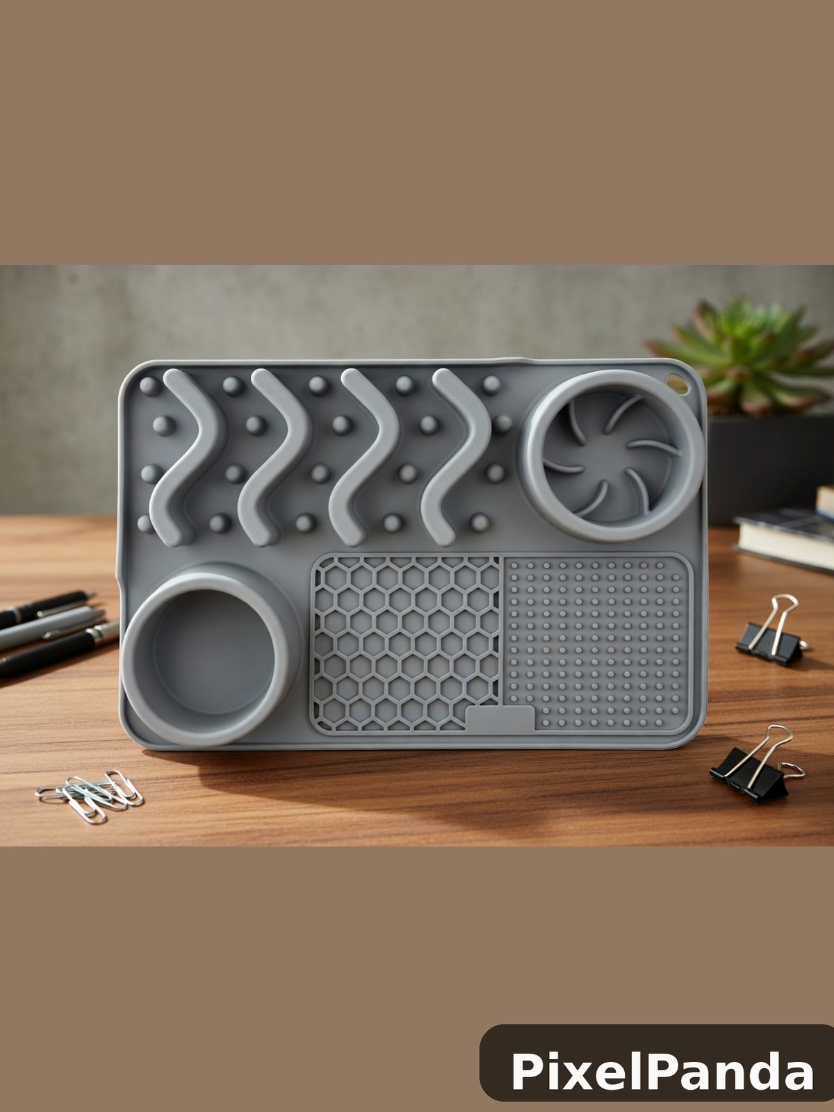 Desk Organization — Made with PixelPanda