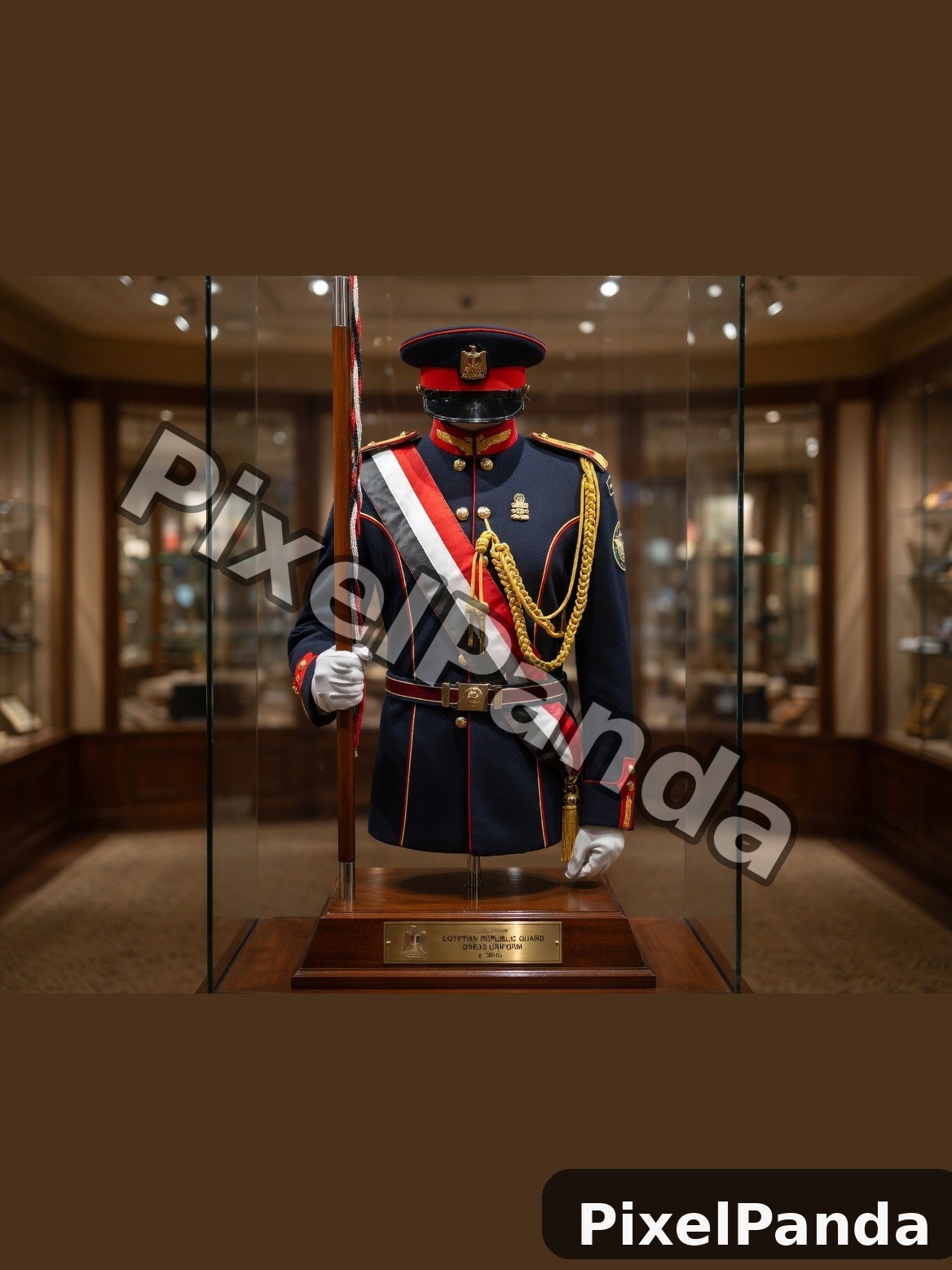 Military Museum Display — Made with PixelPanda