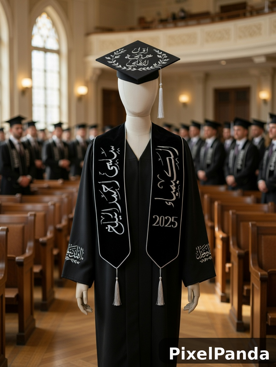Academic Ceremony Display — Made with PixelPanda