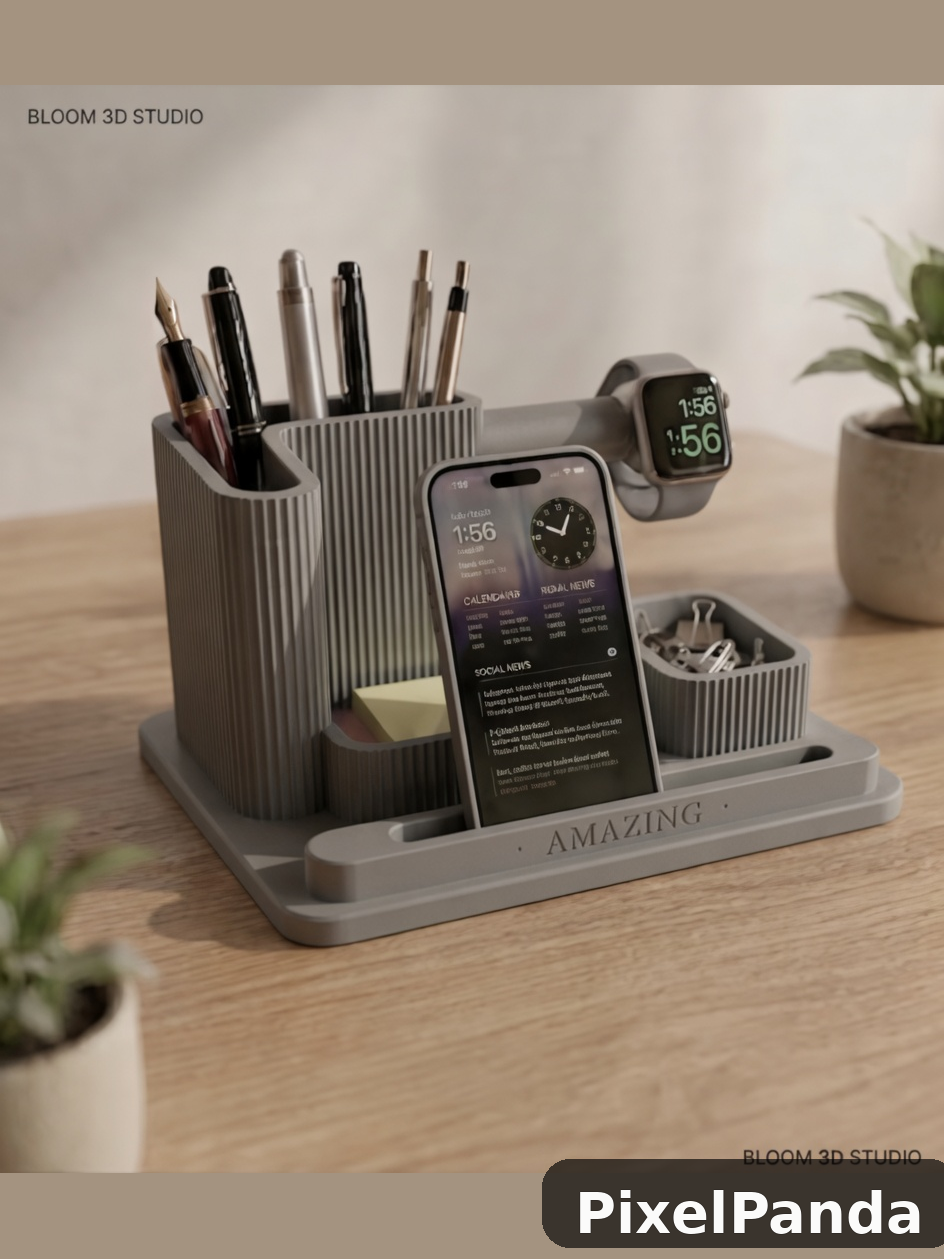 Clean Desk Hero — Made with PixelPanda