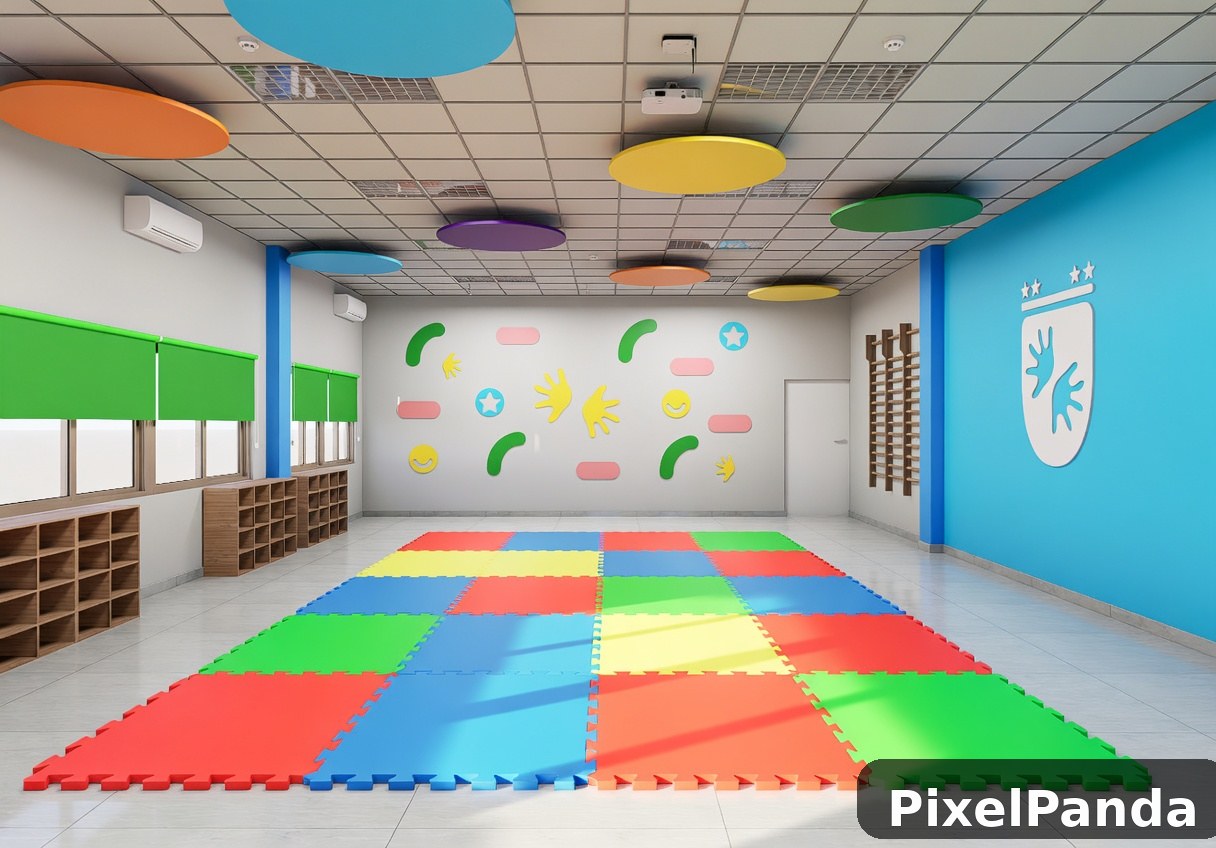 Daycare Environment — Made with PixelPanda