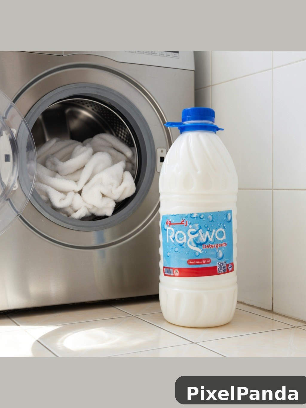 Domestic Washing Scene — Made with PixelPanda