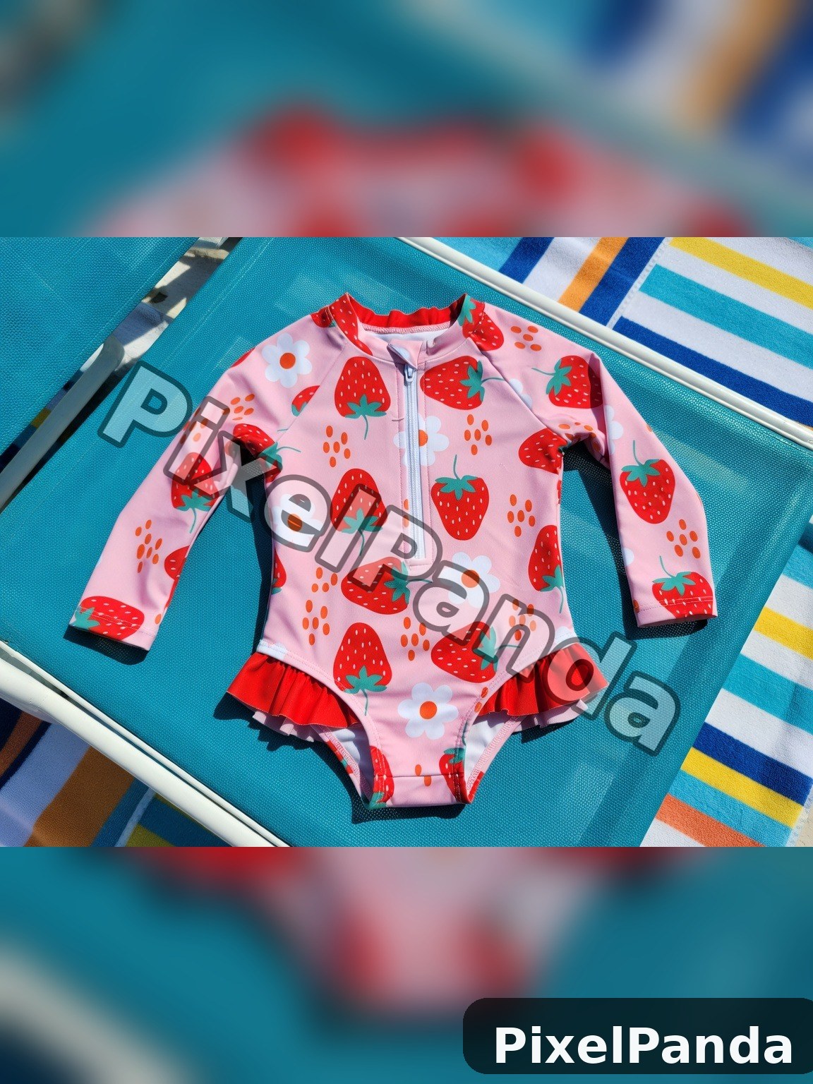 Poolside Hero — Made with PixelPanda