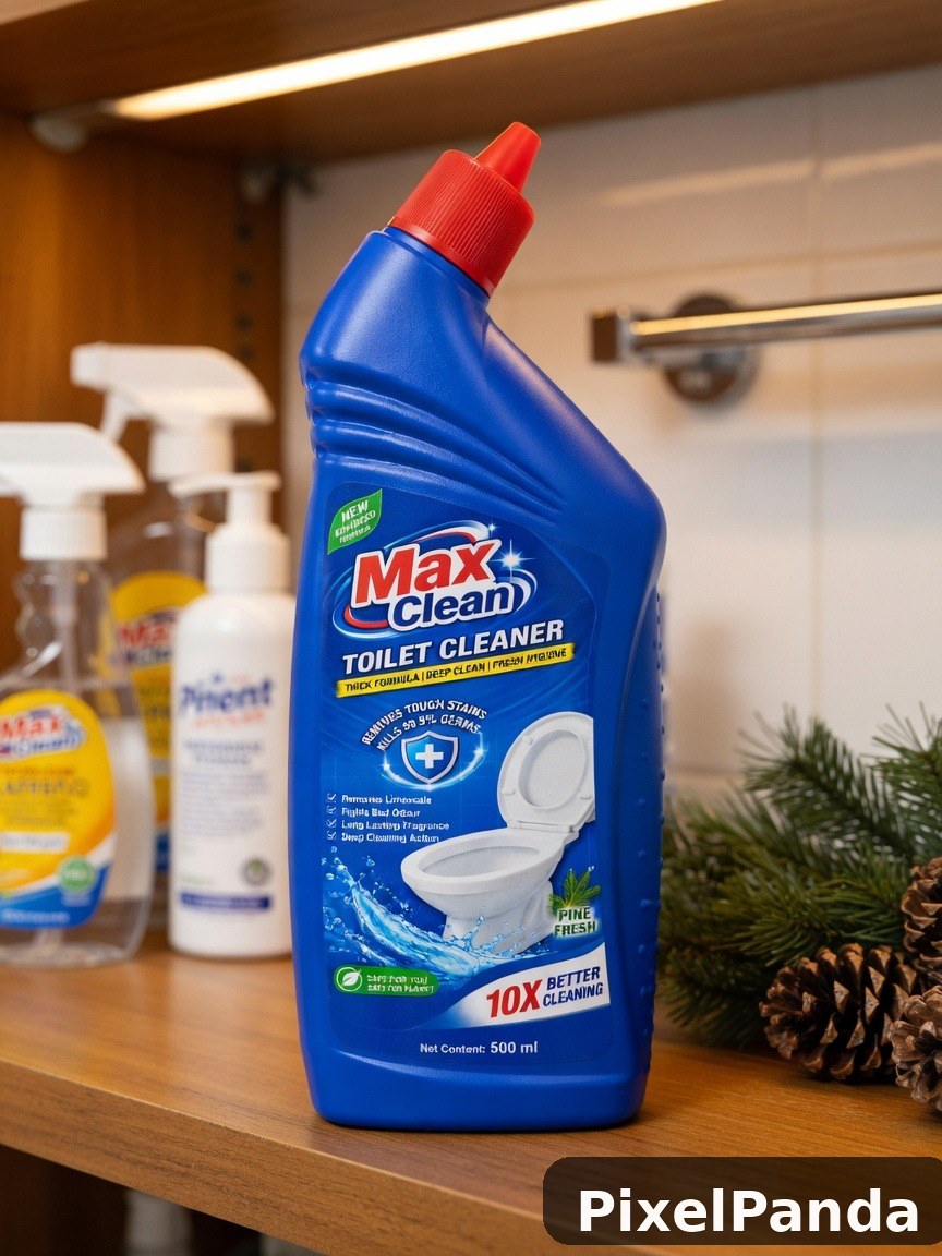 Cleaning Supplies Shelf — Made with PixelPanda