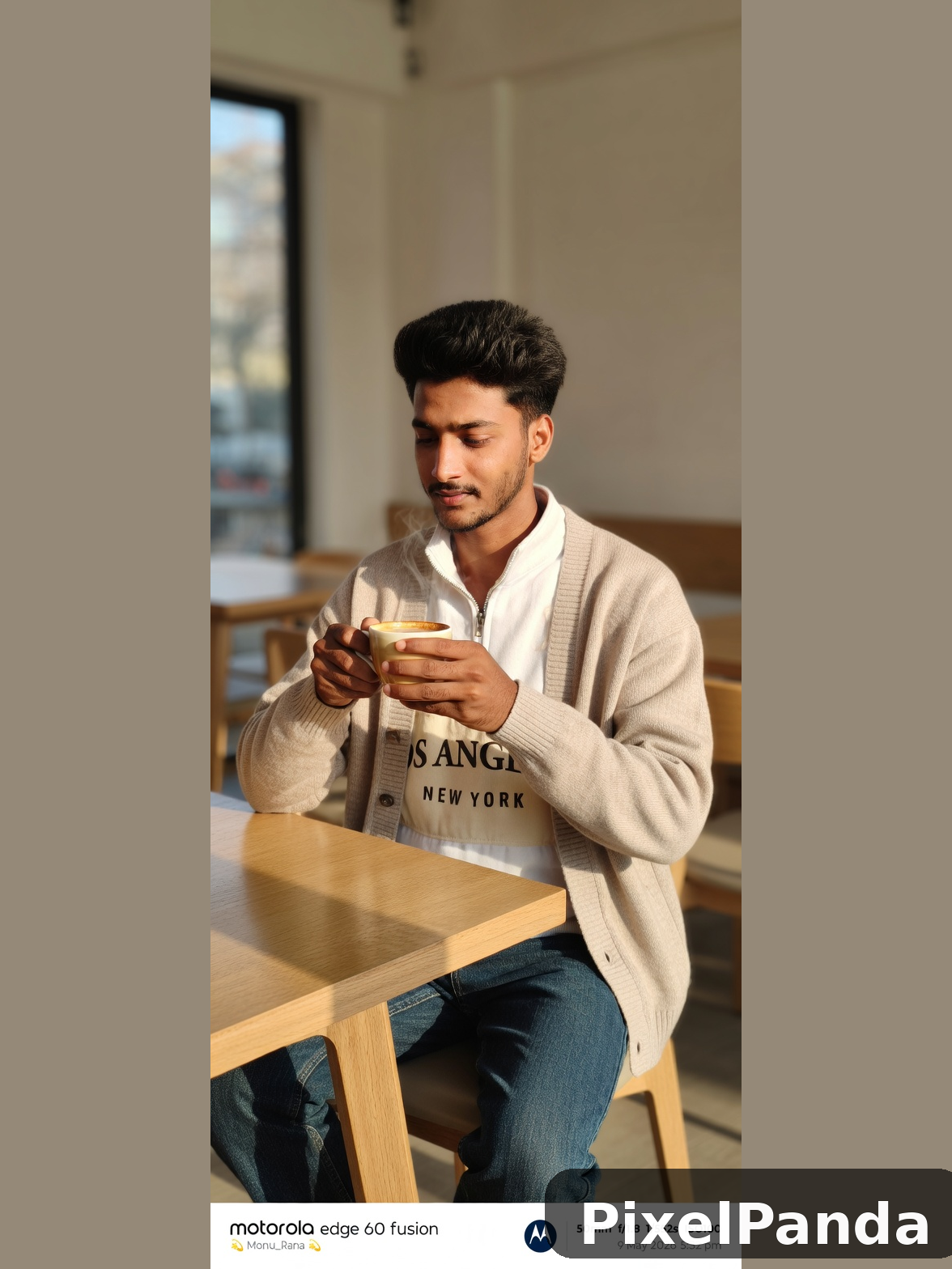 Coffee Shop Casual — Made with PixelPanda
