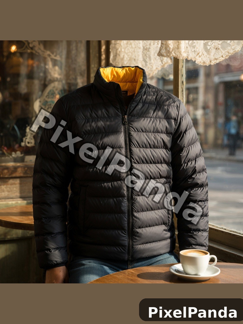 Casual Coffee Shop — Made with PixelPanda
