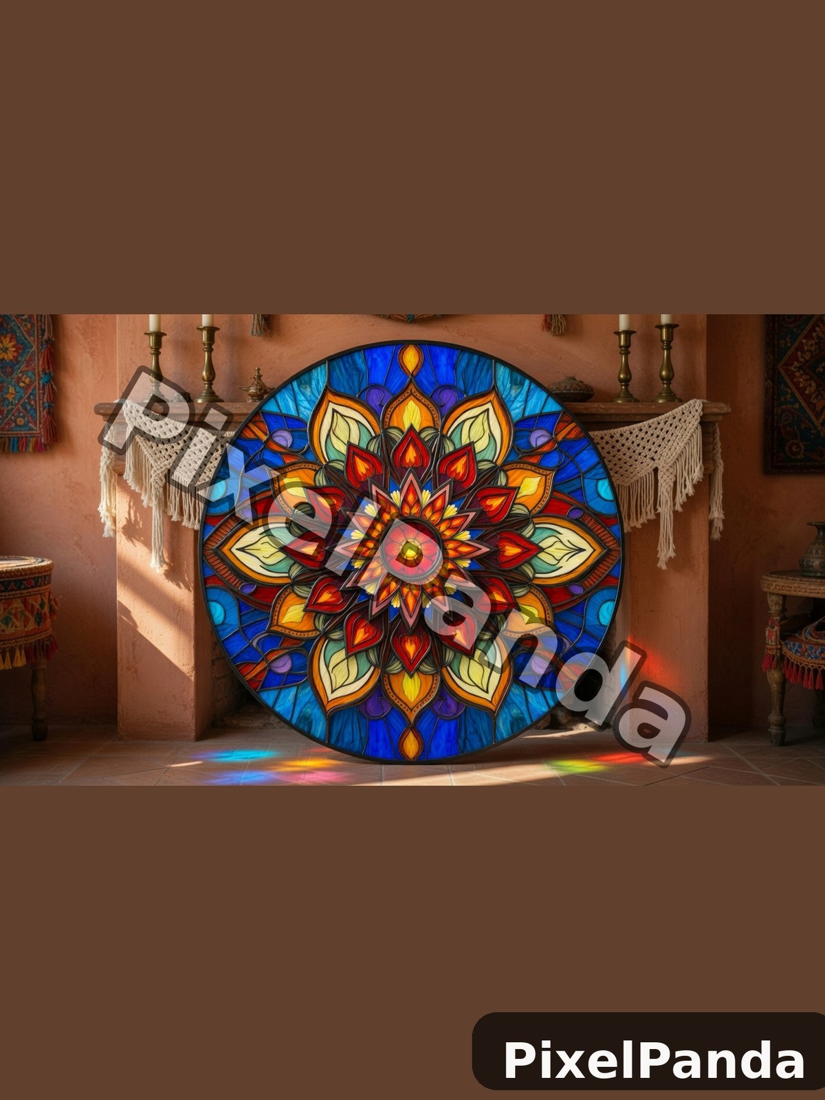 Eclectic Home Interior — Made with PixelPanda