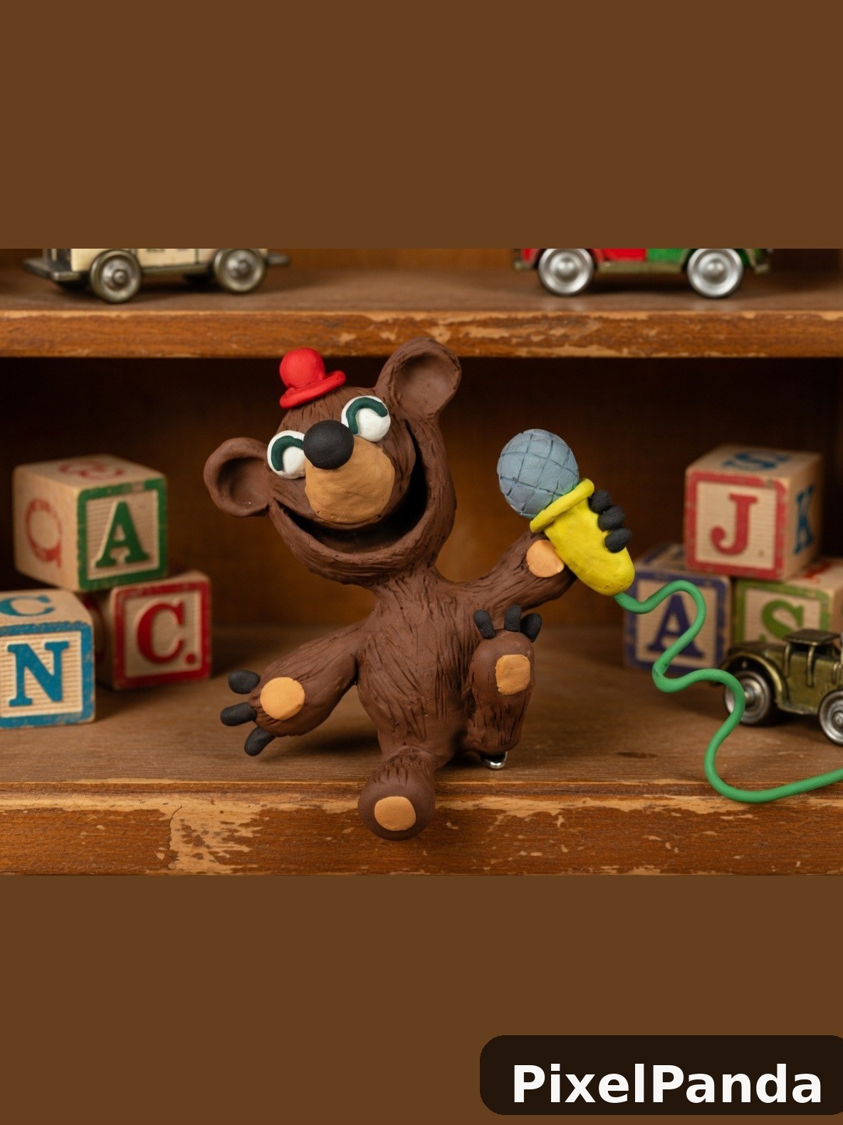 Toy Shelf Display — Made with PixelPanda
