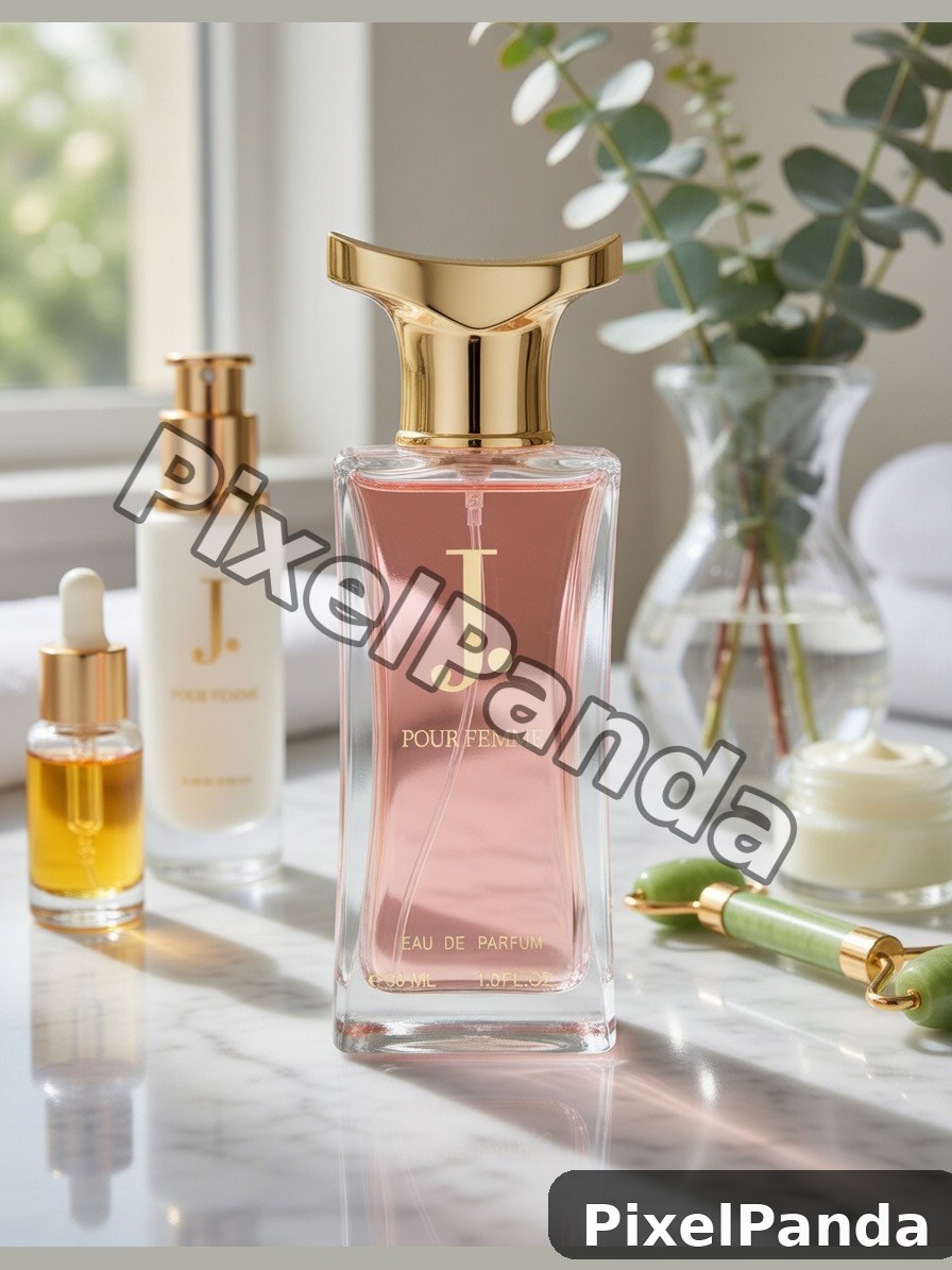 Bathroom Counter Luxury — Made with PixelPanda