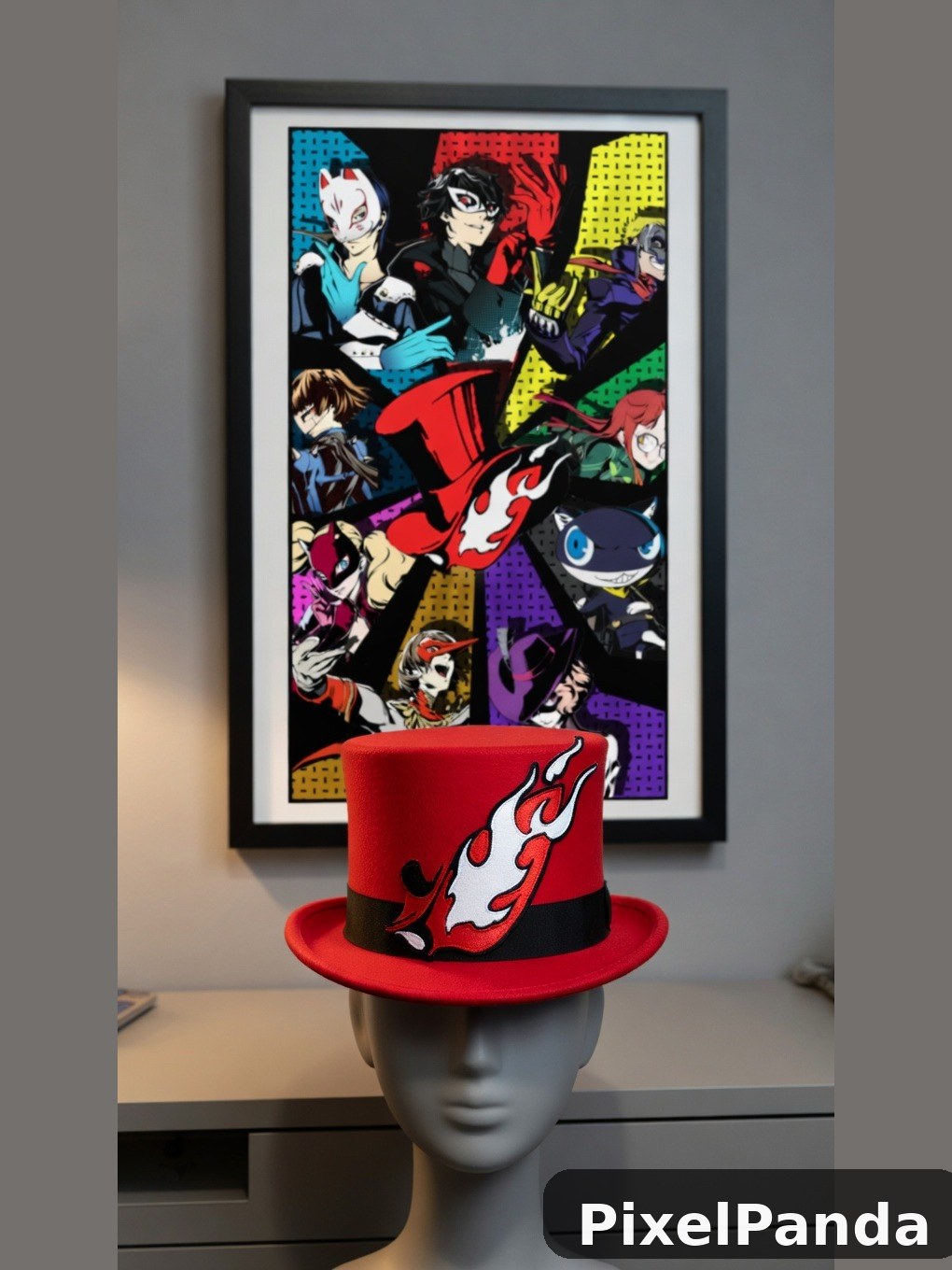 Framed Art Display — Made with PixelPanda