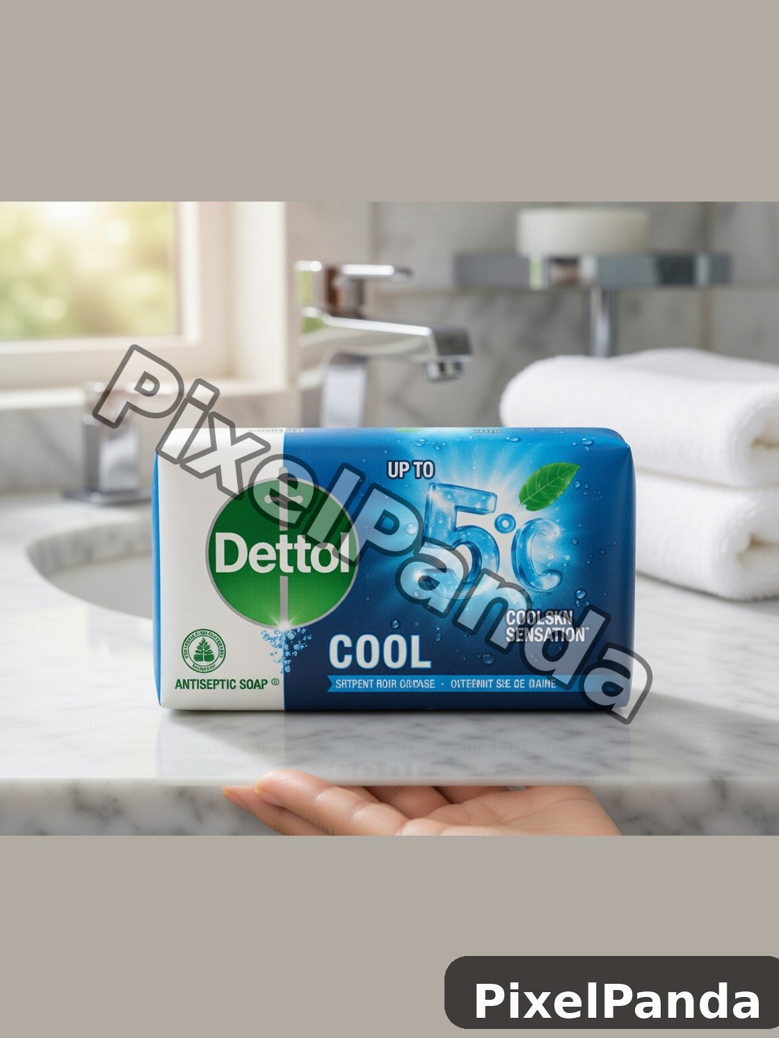 Clean Bathroom Counter — Made with PixelPanda