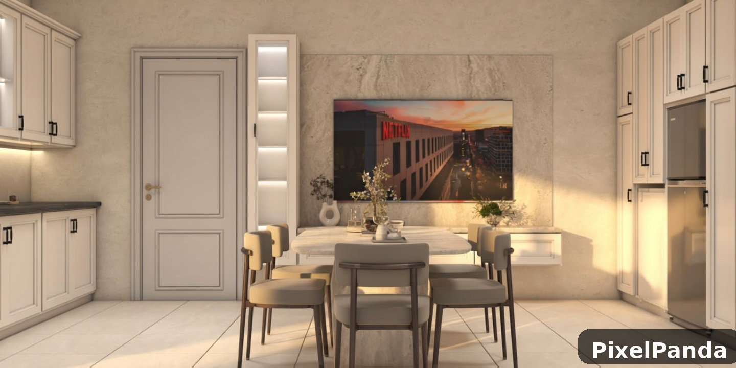 Dining Room Hero — Made with PixelPanda