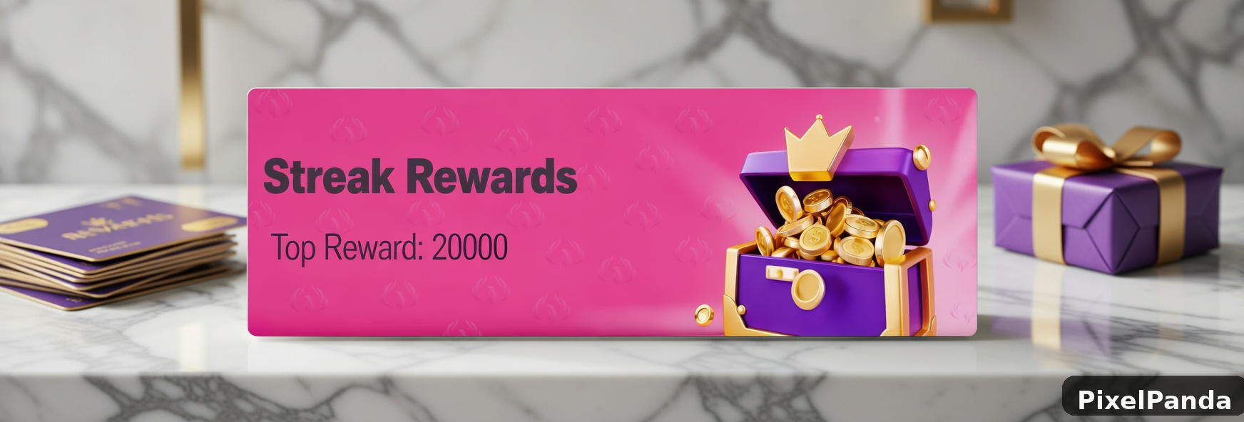 Loyalty Program Display — Made with PixelPanda