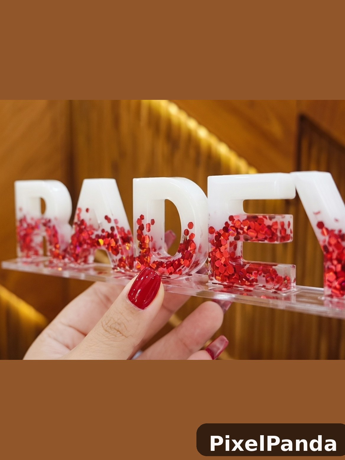Close-up Sparkle — Made with PixelPanda