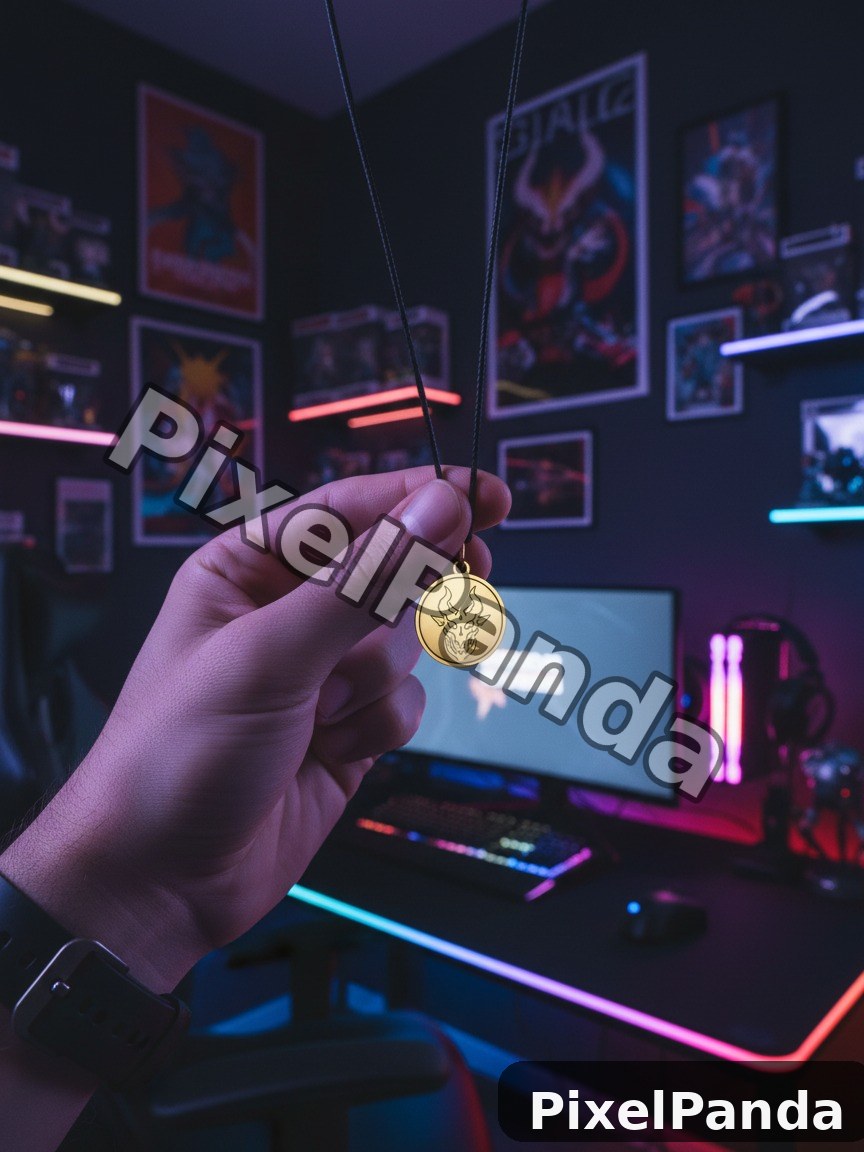Gaming Room Setup — Made with PixelPanda