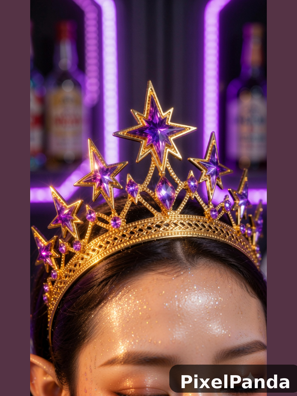 Cyber Festival Close-up — Made with PixelPanda