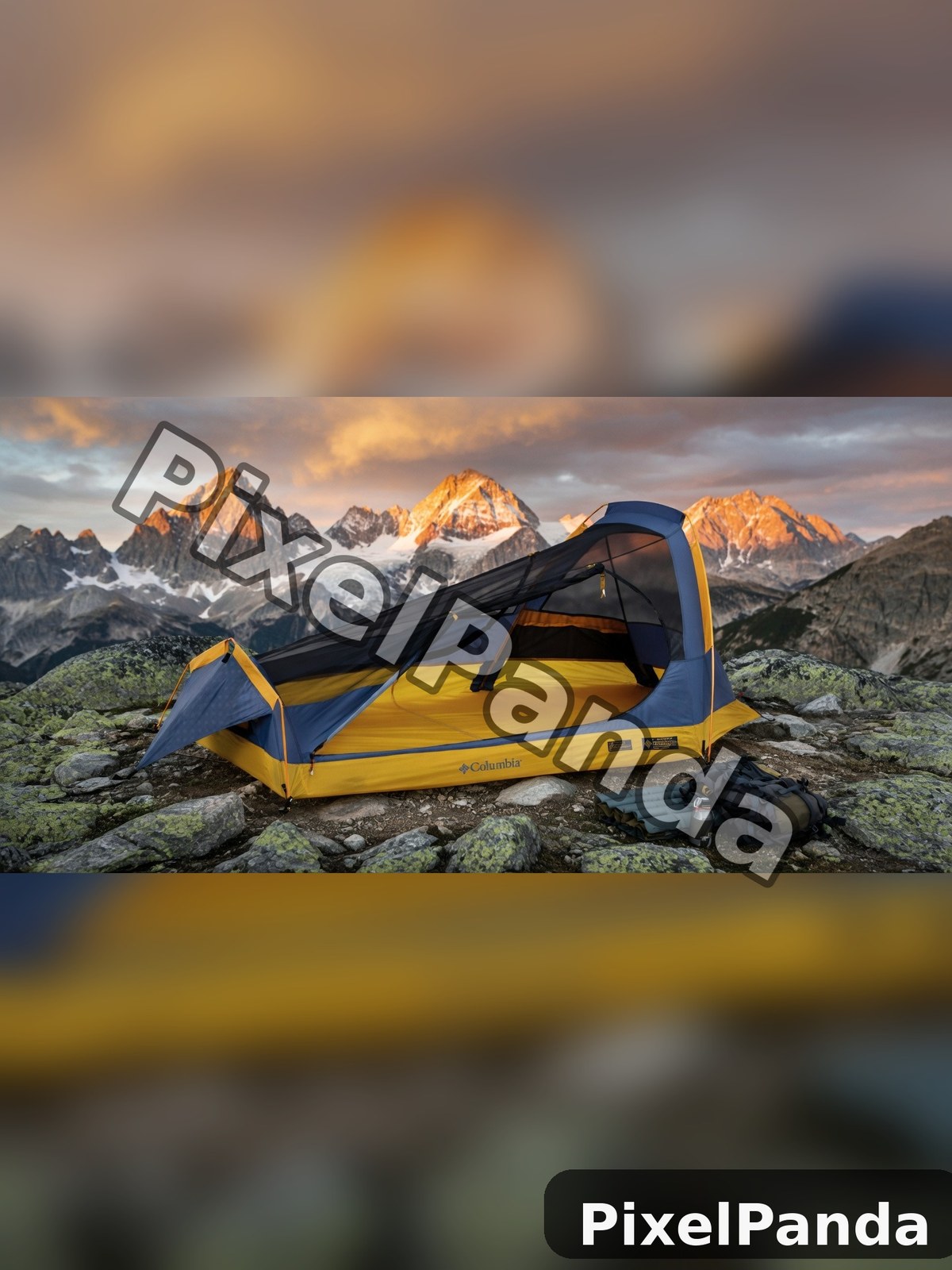 Mountain Base Camp — Made with PixelPanda