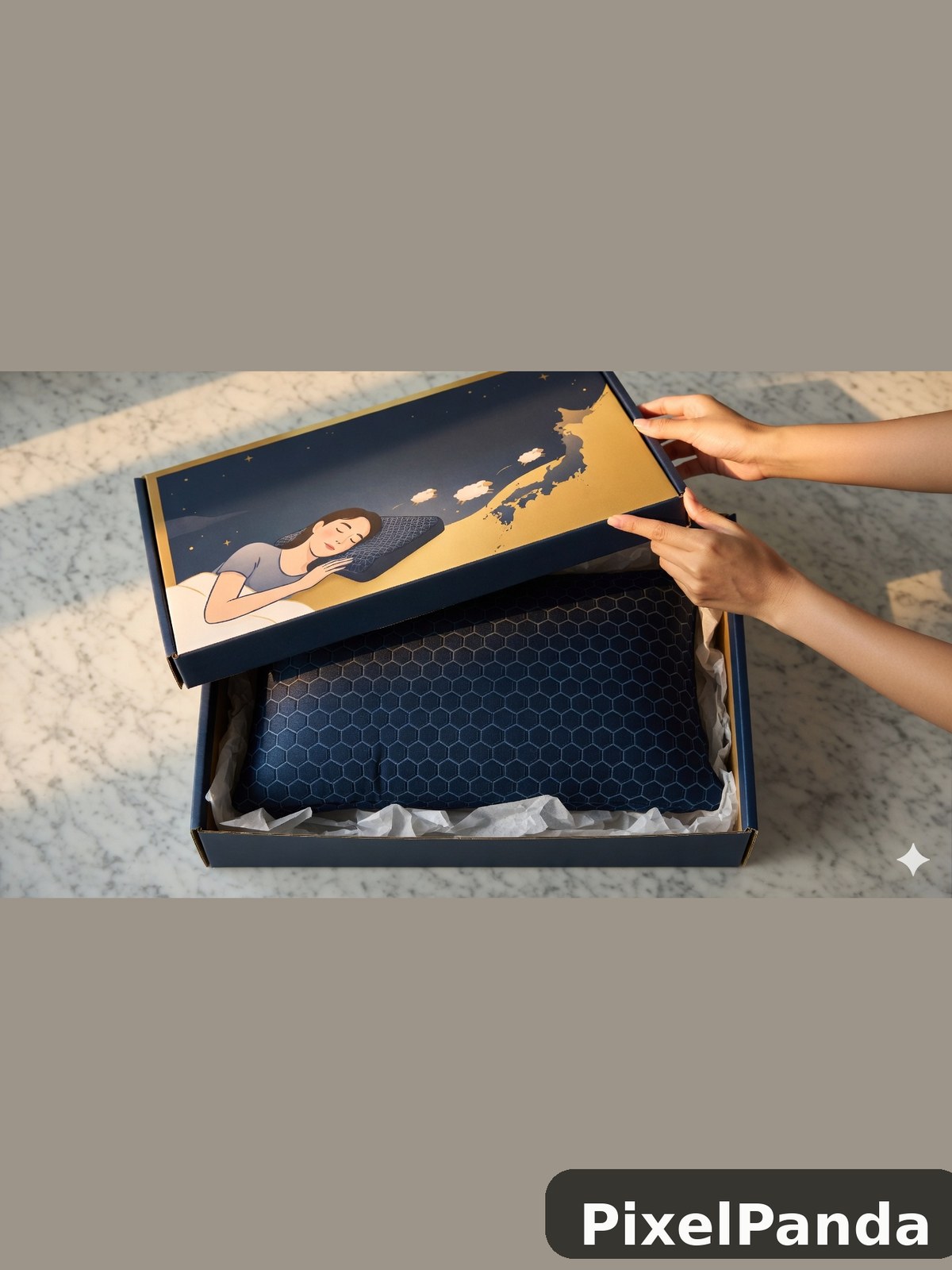 Unboxing Moment — Made with PixelPanda