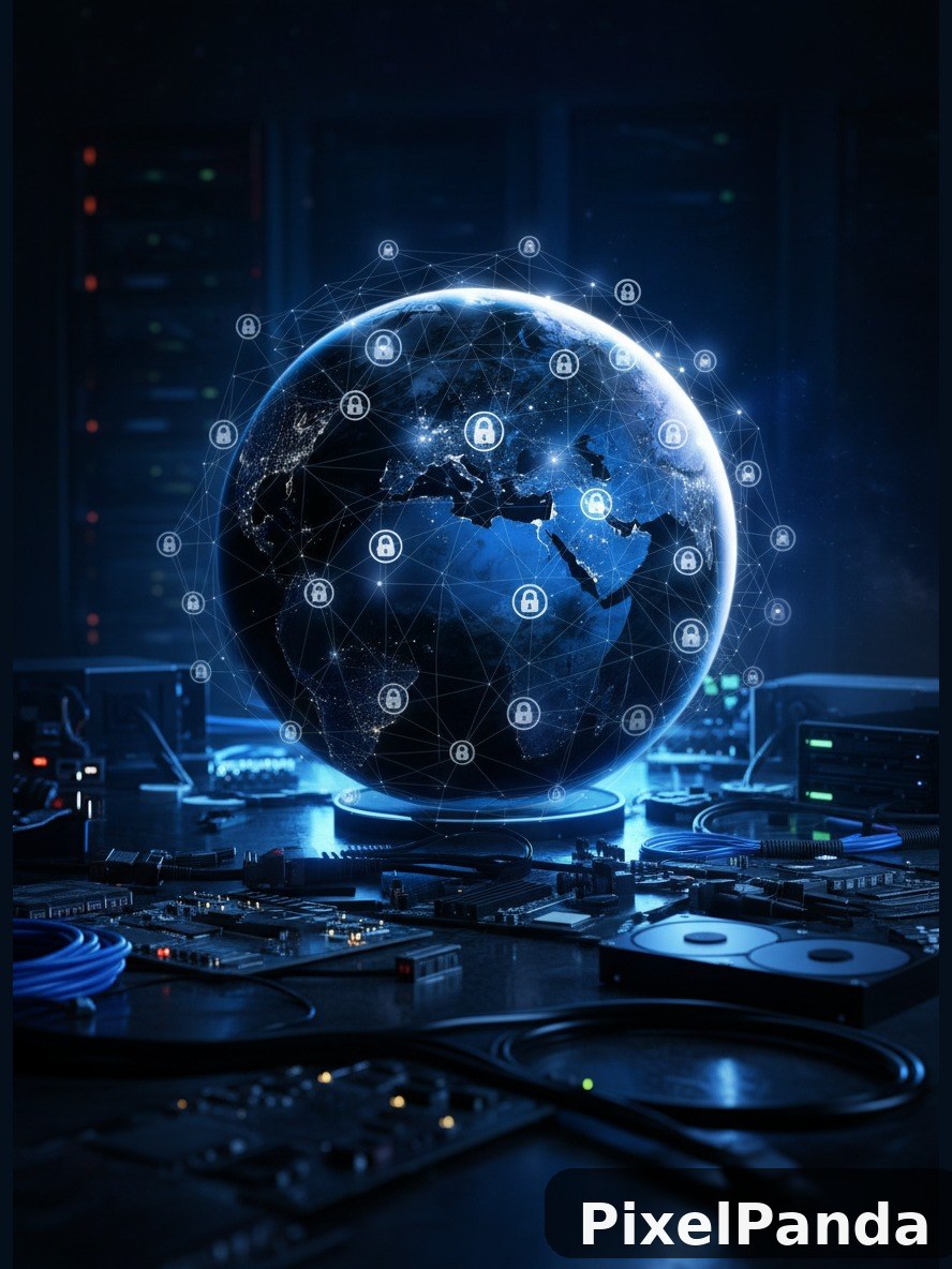 Cybersecurity Lab — Made with PixelPanda
